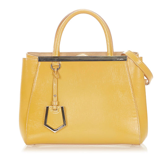 Fendi 2Jours Leather Satchel (19311)