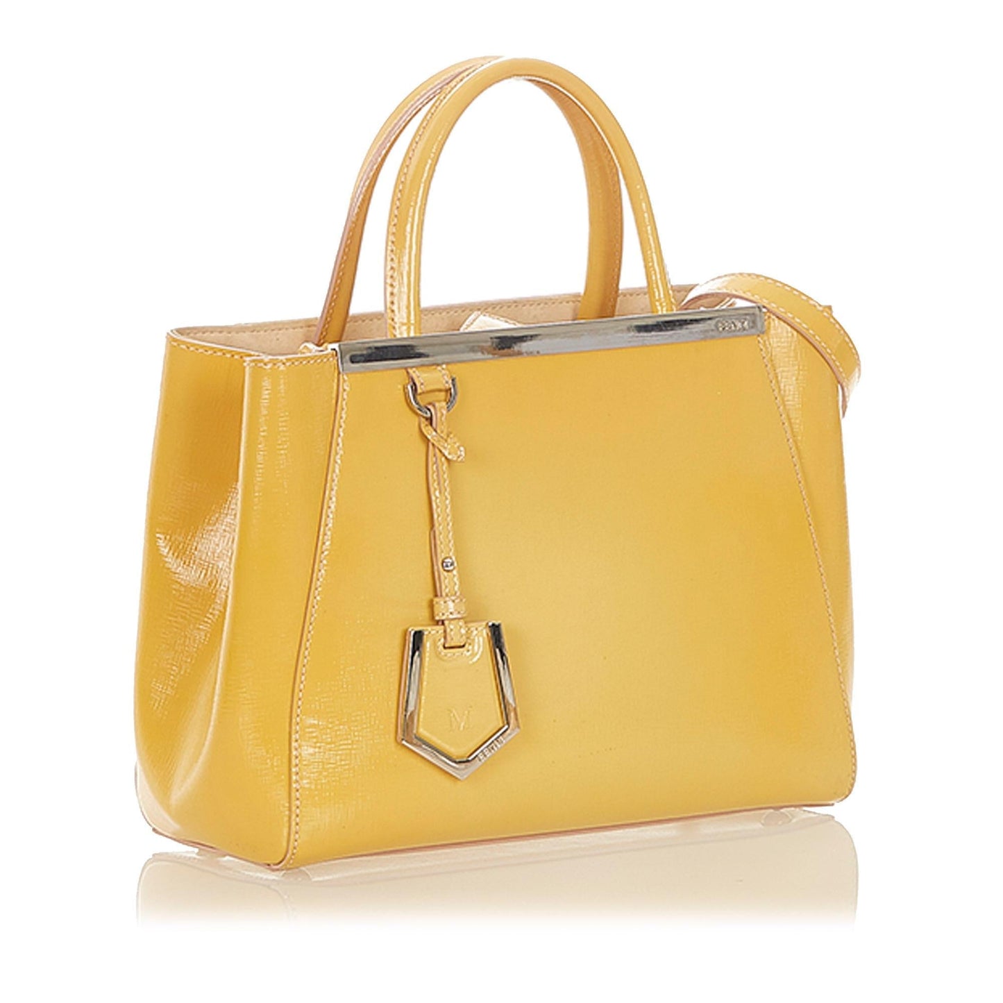 Fendi 2Jours Leather Satchel (19311)
