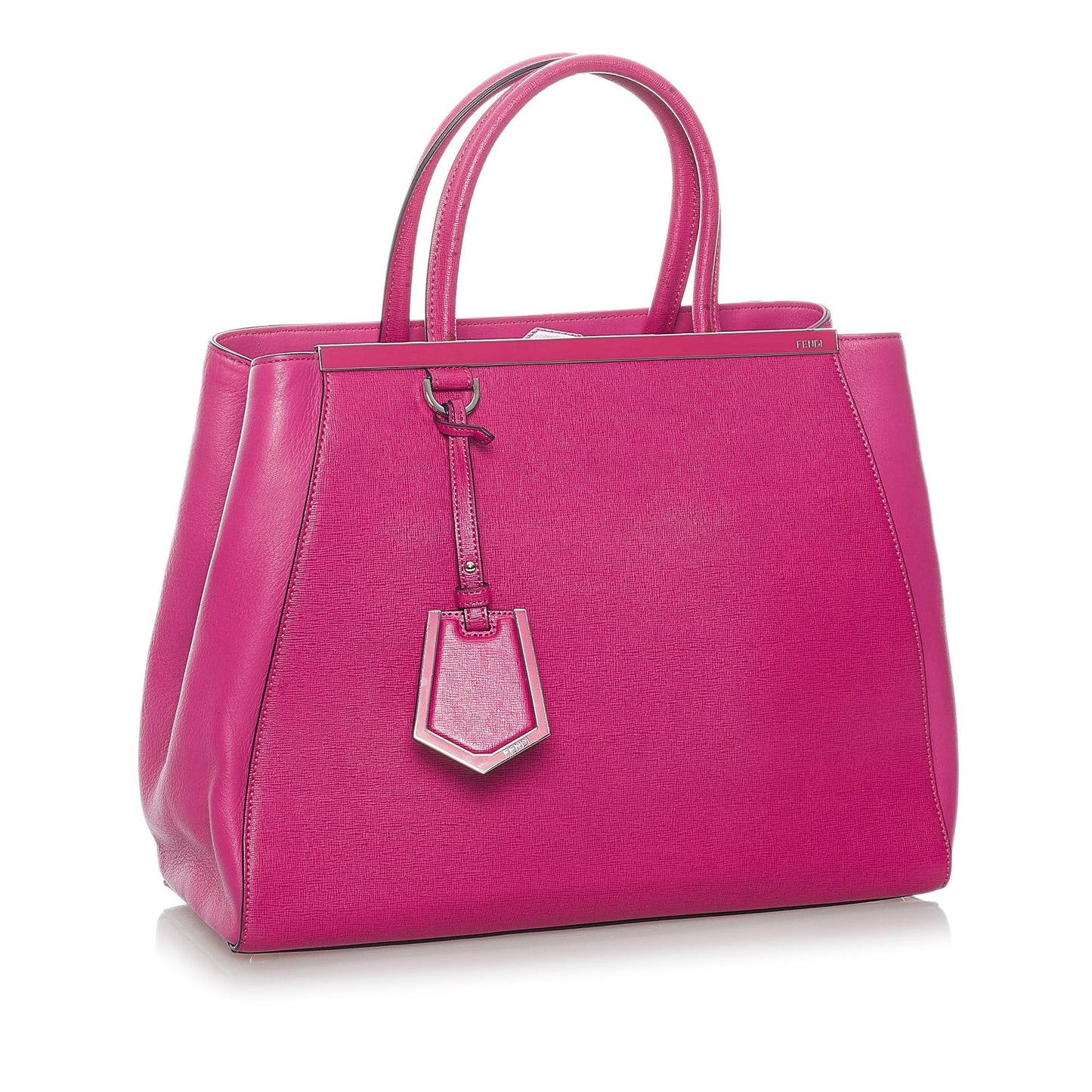 Fendi 2Jours Leather Satchel (30580)