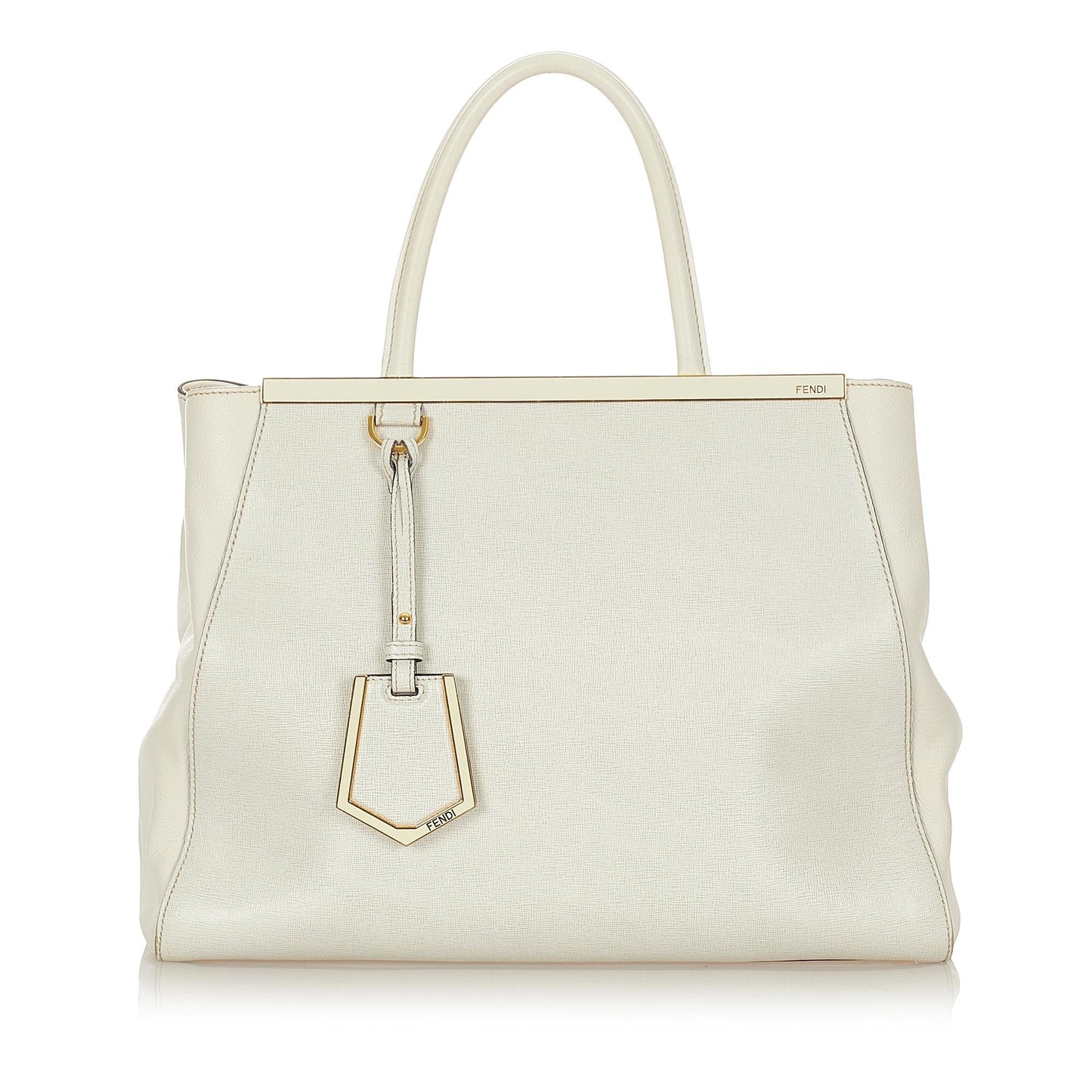 Fendi 2Jours Leather Satchel (31907)