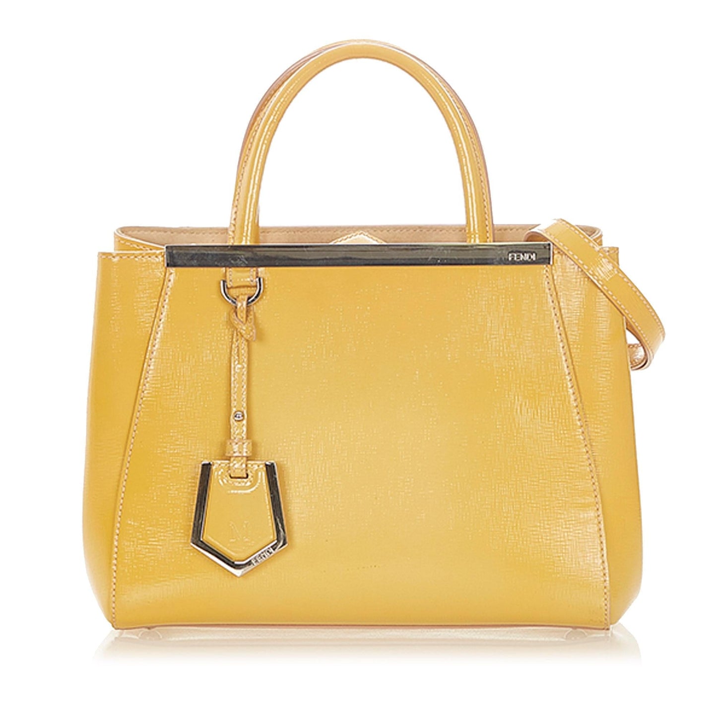 Fendi 2Jours Leather Satchel (32166)