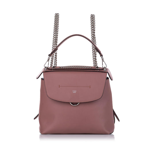 Fendi Back To School Leather Backpack (32525)