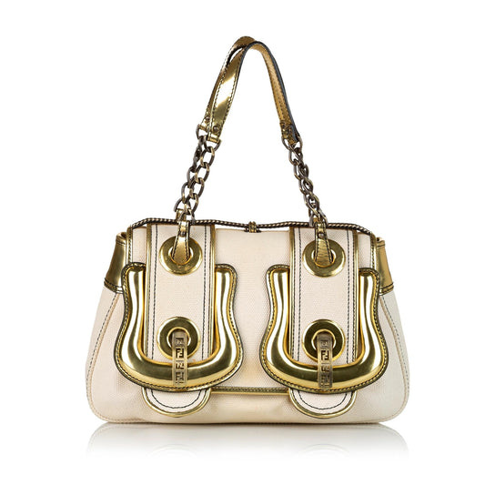 Fendi Canvas B. Bag (33182)