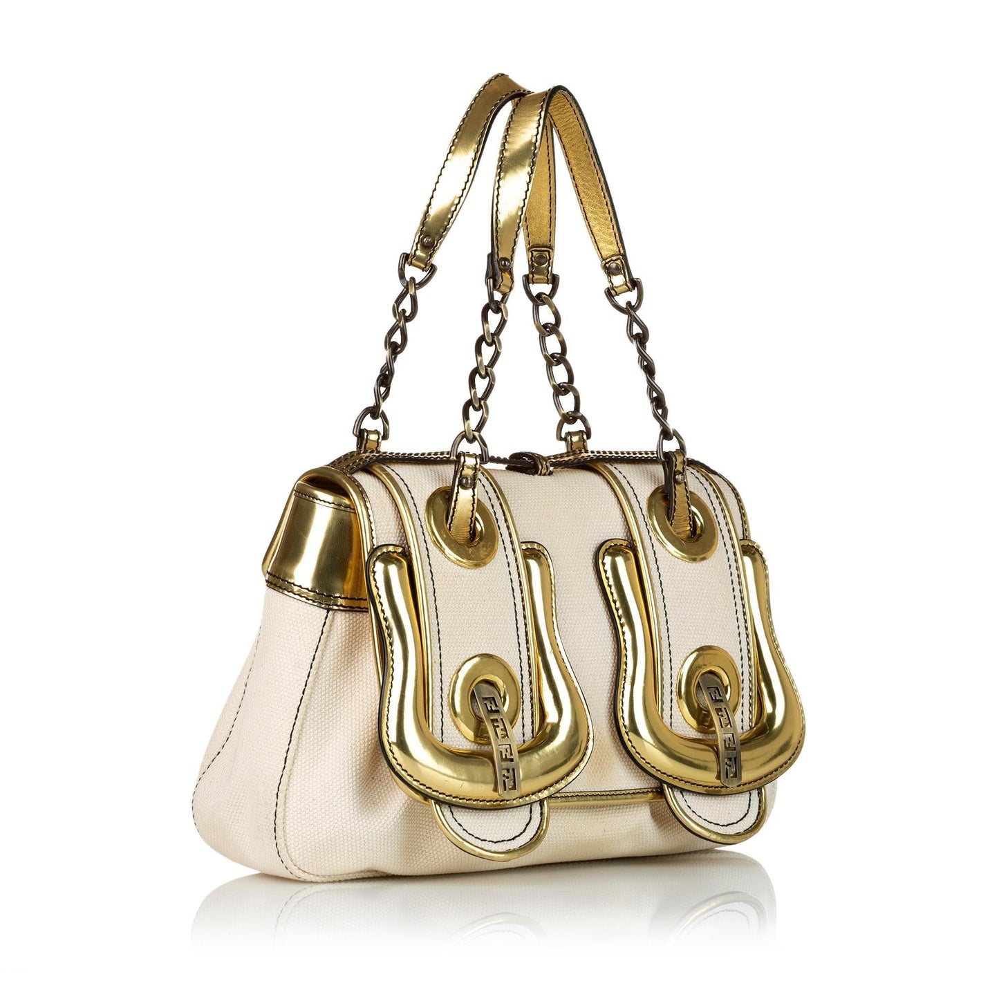 Fendi Canvas B. Bag (37350)