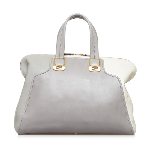 Fendi Colorblock Chameleon Satchel (CMHAjs)