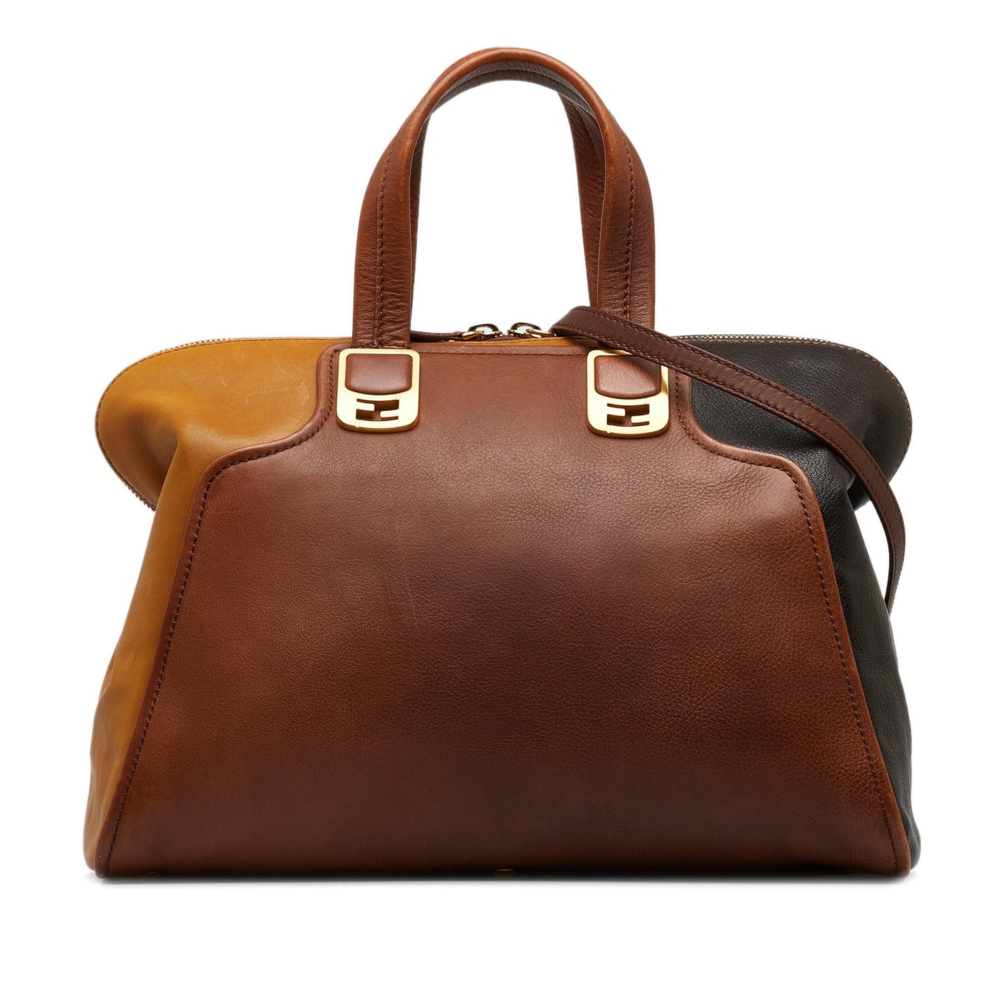 Fendi Colorblock Chameleon Satchel (io7nju)