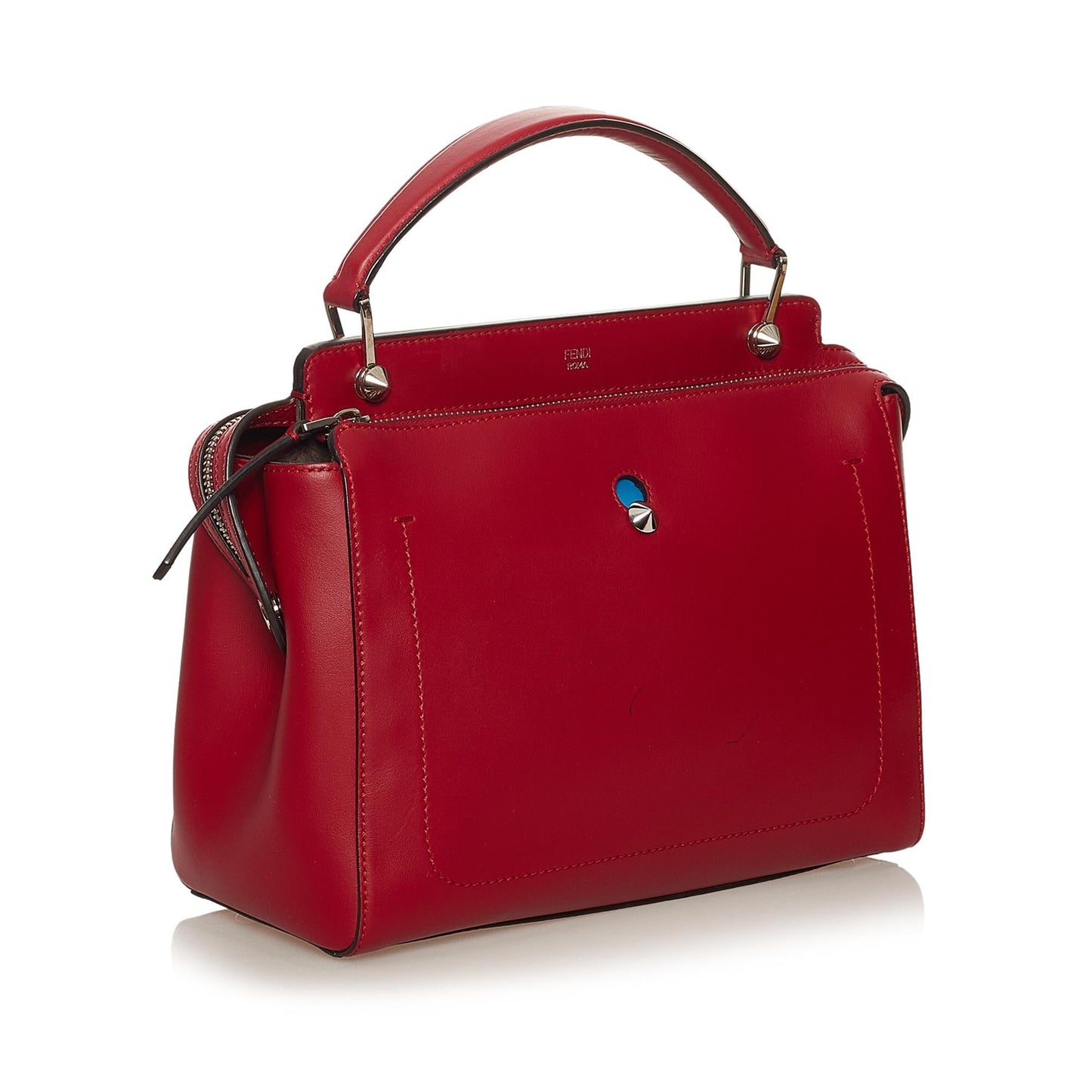 Fendi DotCom Leather Satchel (29019)