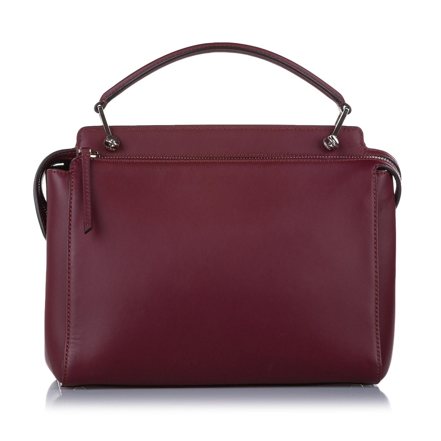 Fendi DotCom Leather Satchel (32334)