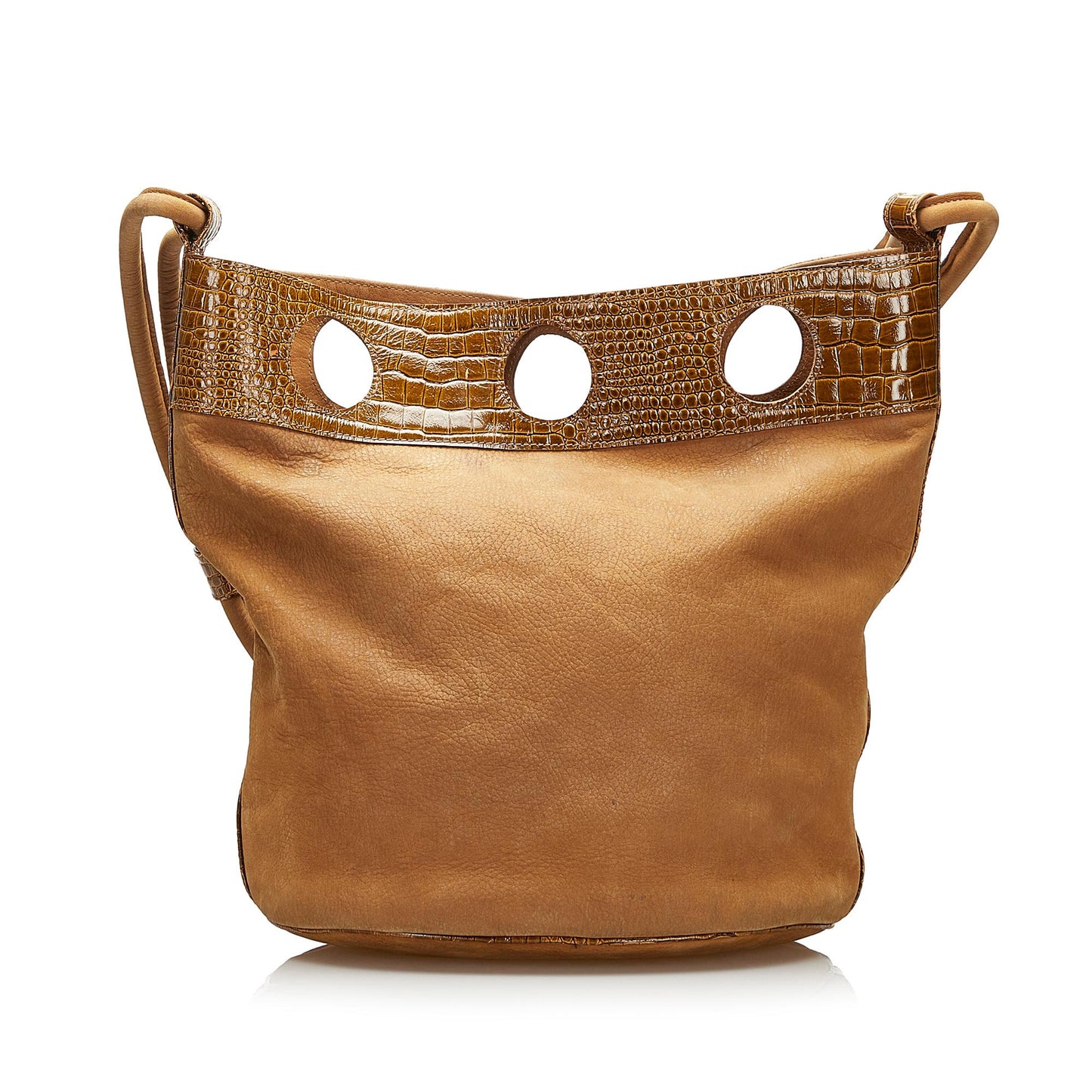 Fendi Embossed Bucket Bag (35932)