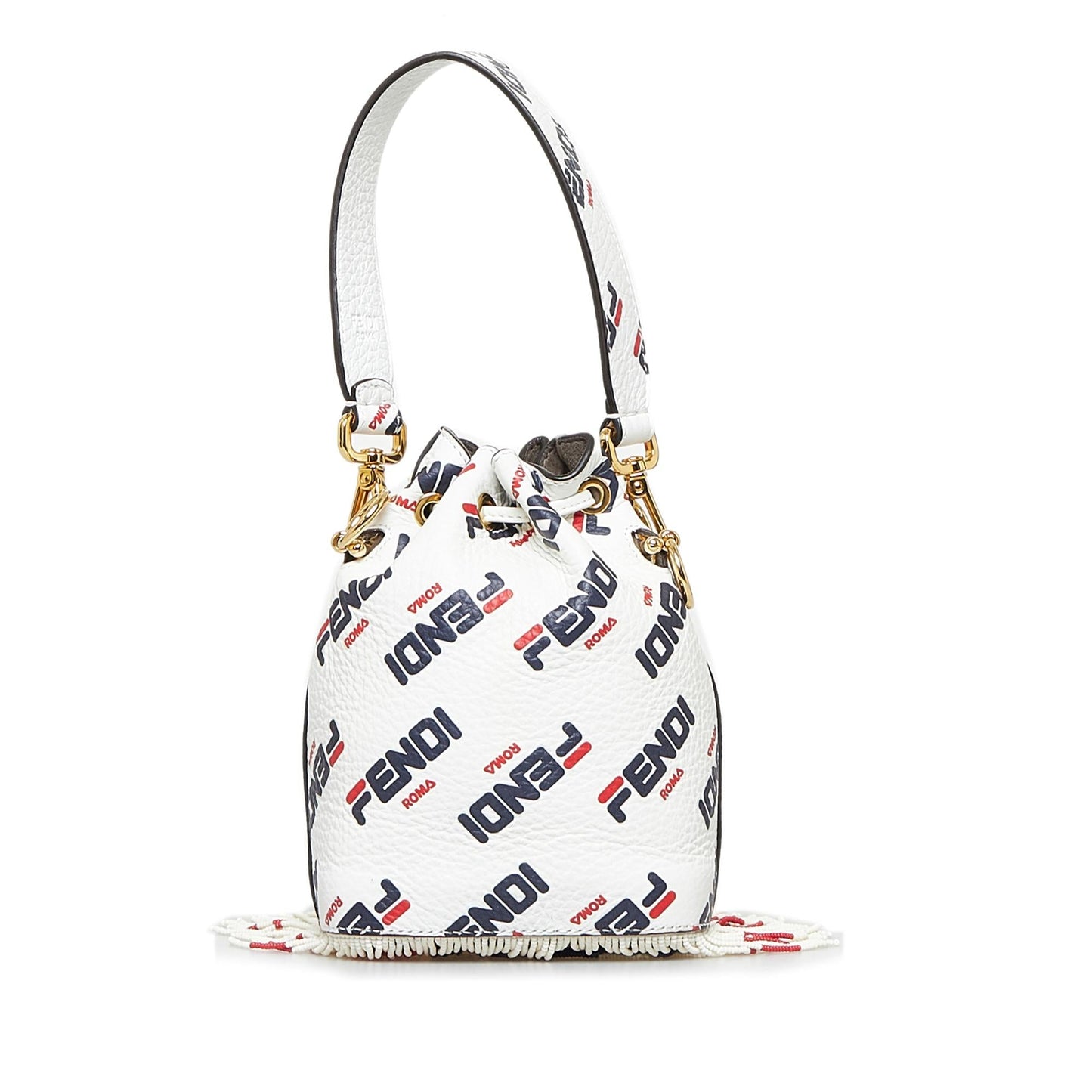 Fendi Fendi X Fila Mania Mini Mon Tresor Bucket Bag (3HLho5)