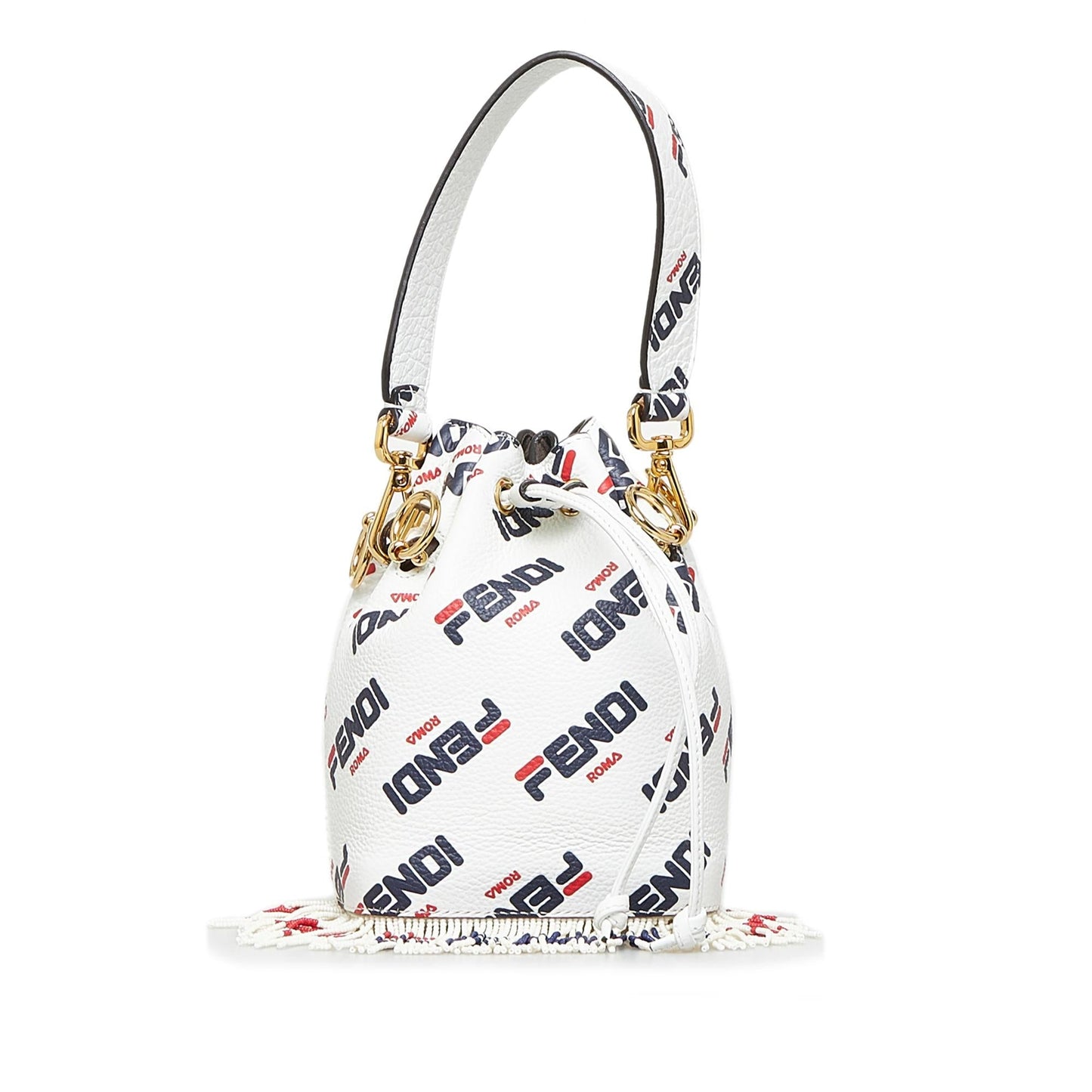 Fendi Fendi X Fila Mania Mini Mon Tresor Bucket Bag (3HLho5)