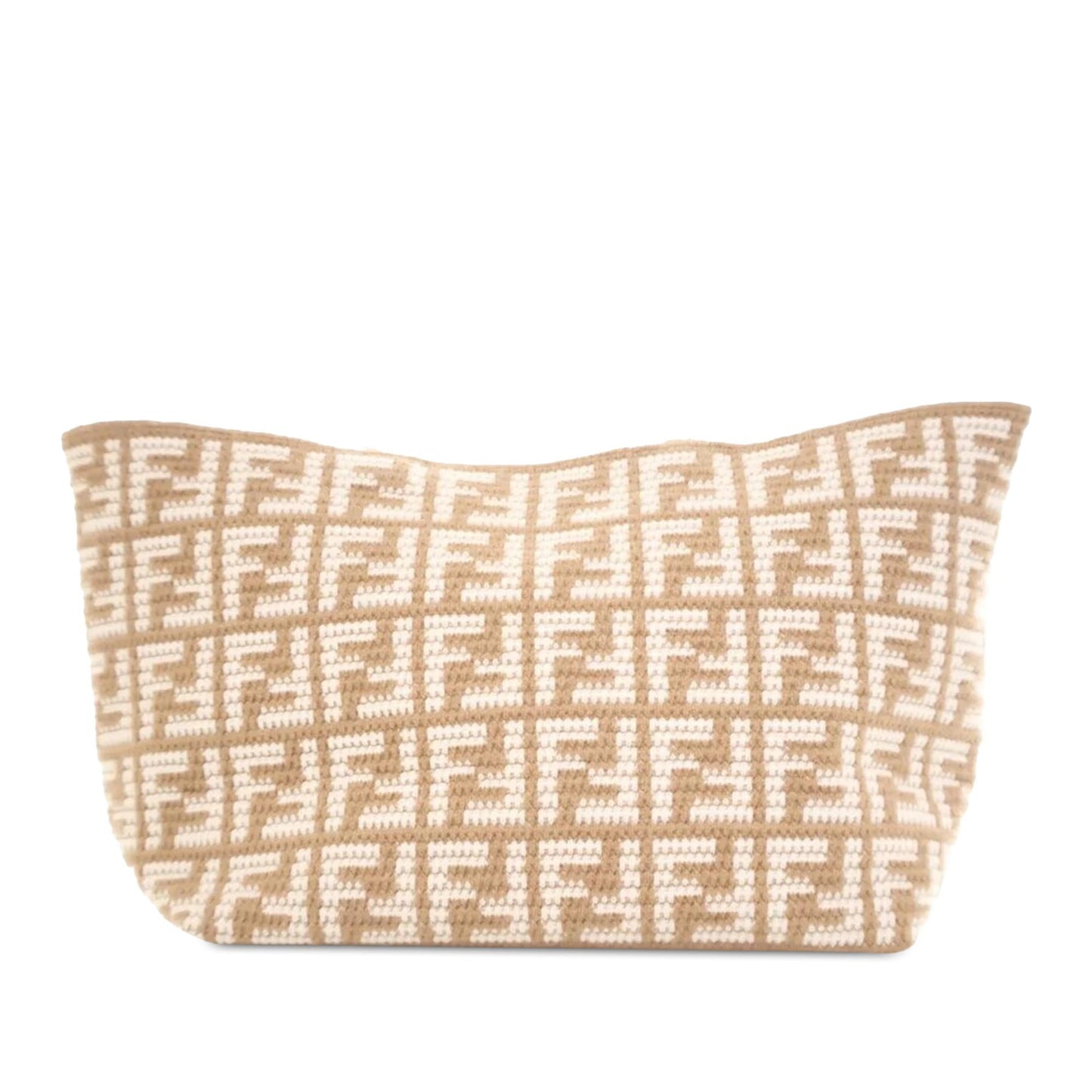 Fendi Large Zucca Cashmere Shopper Tote (eInhrd)