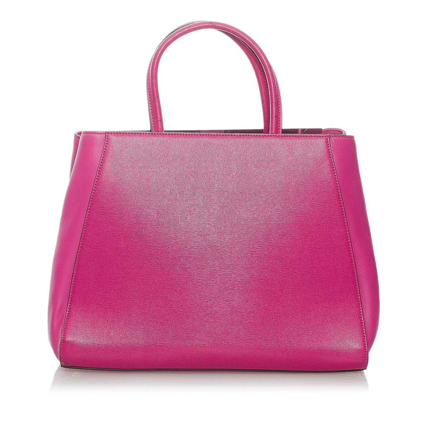 Fendi Medium 2Jours Leather Satchel (37200)