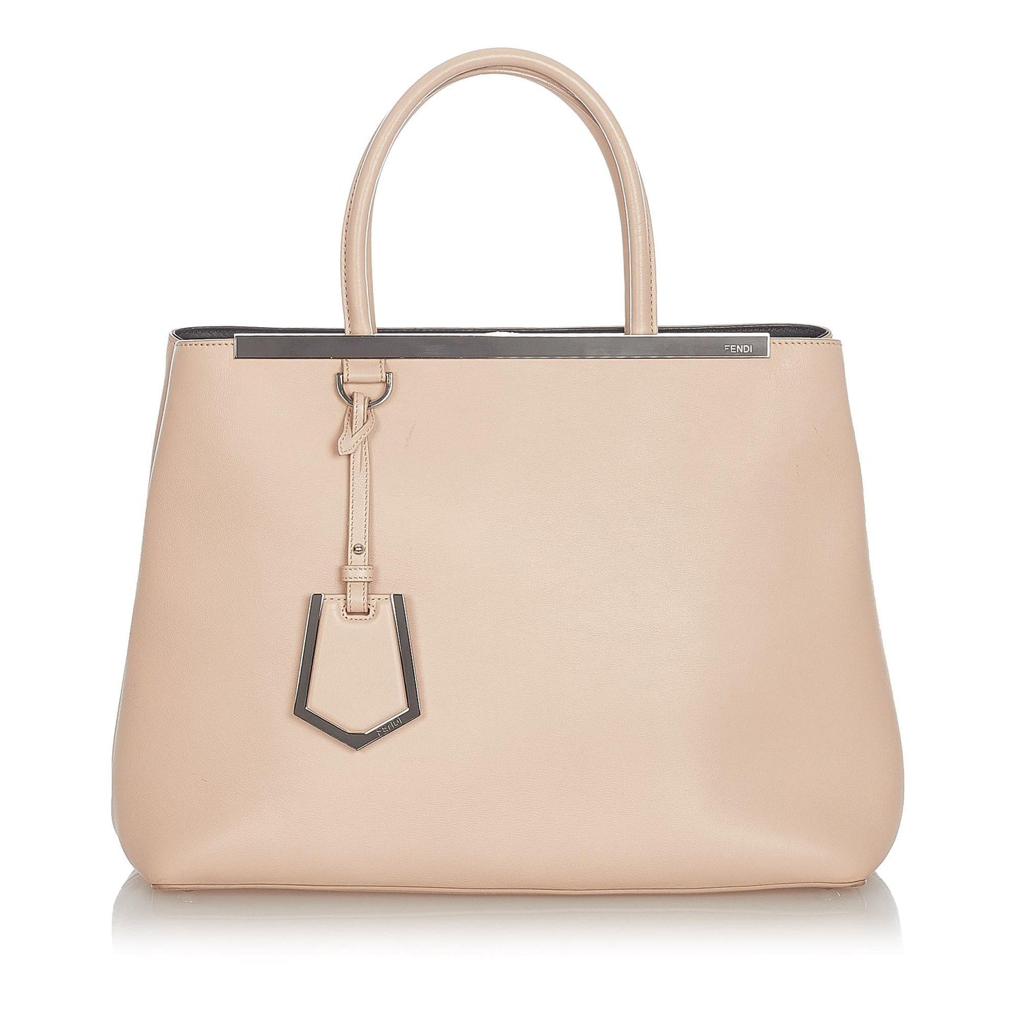 Fendi Medium 2Jours Leather Tote Bag (6QhRXM)