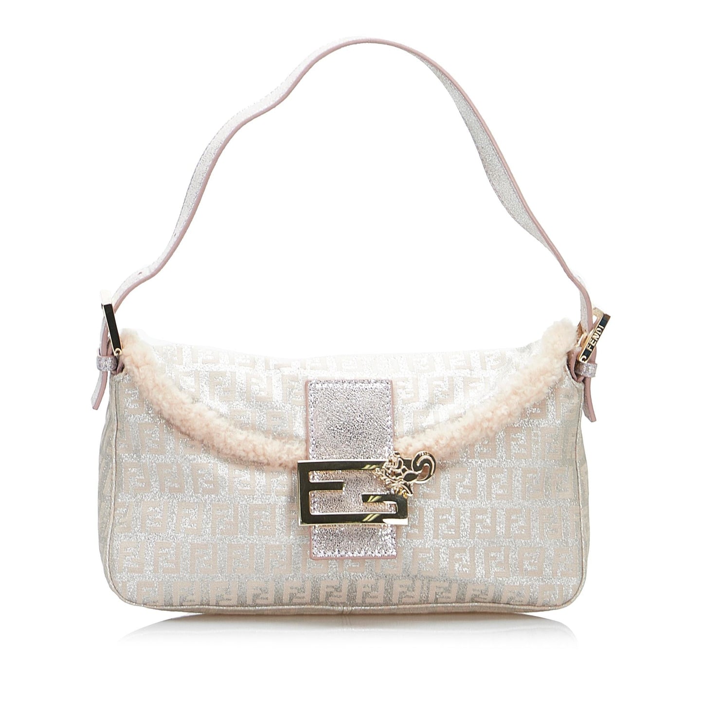 Fendi Metallic Zucchino Baguette (kfW9gT)