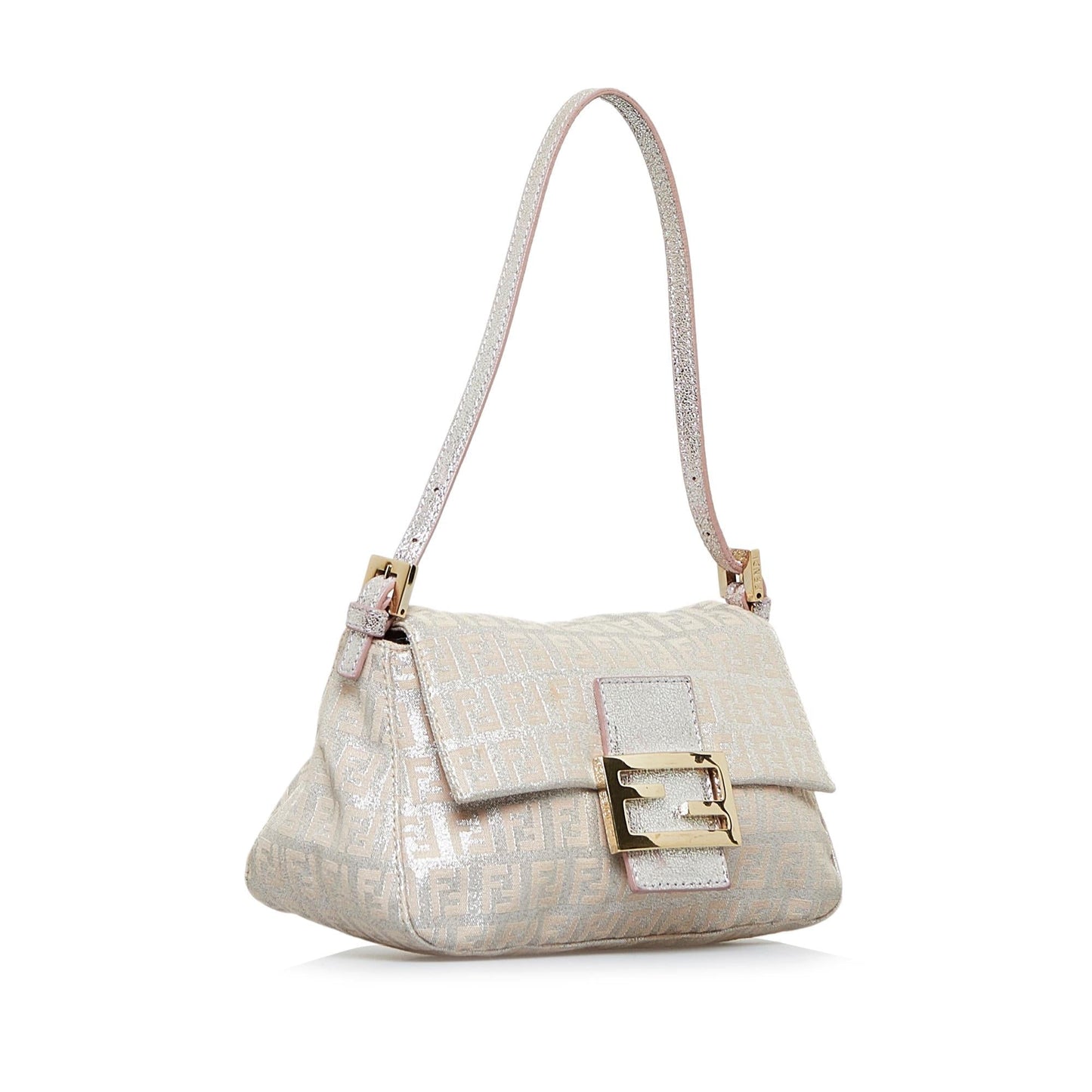 Fendi Metallic Zucchino Mini Mamma Forever (K8G3w2)