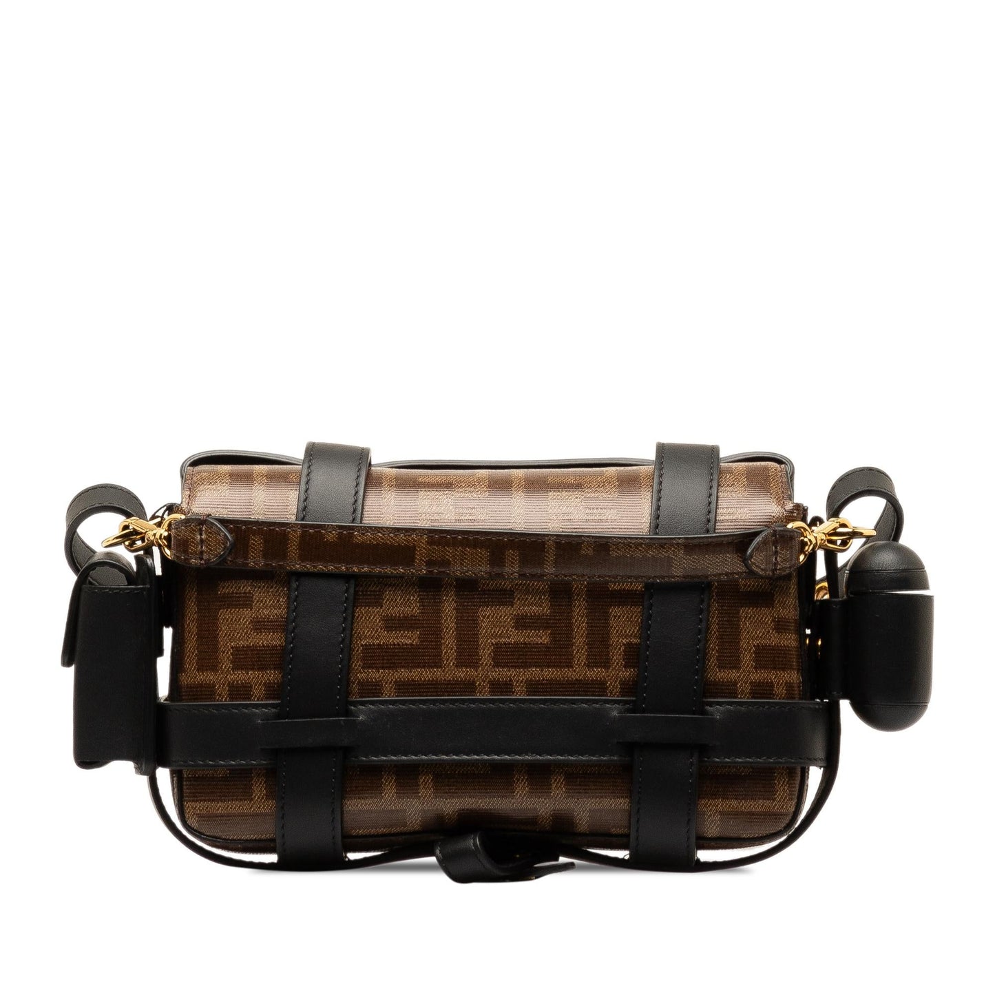 Fendi Mini Zucca Glazed Fabric Cage Baguette (7IwhHV)
