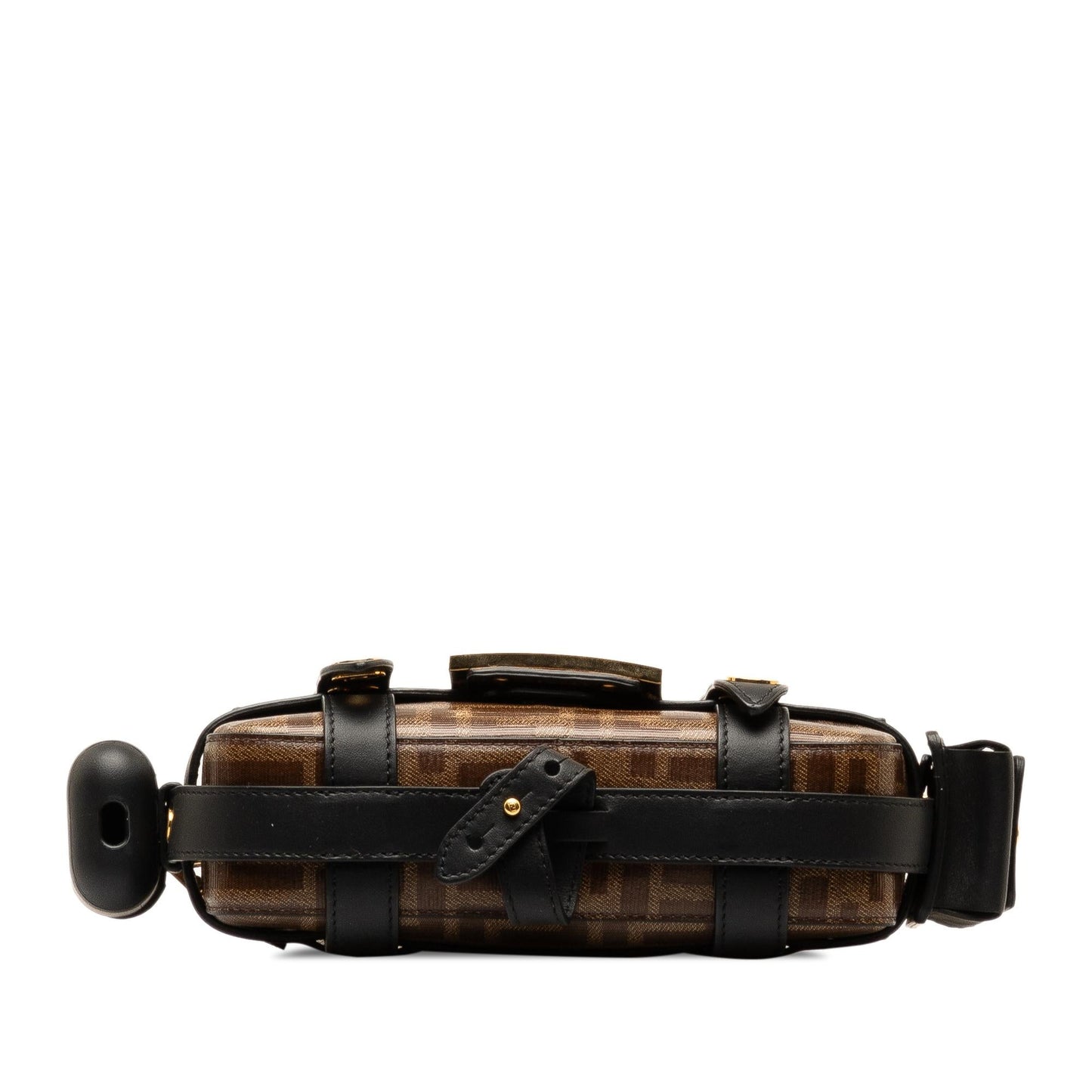 Fendi Mini Zucca Glazed Fabric Cage Baguette (jAfJja)