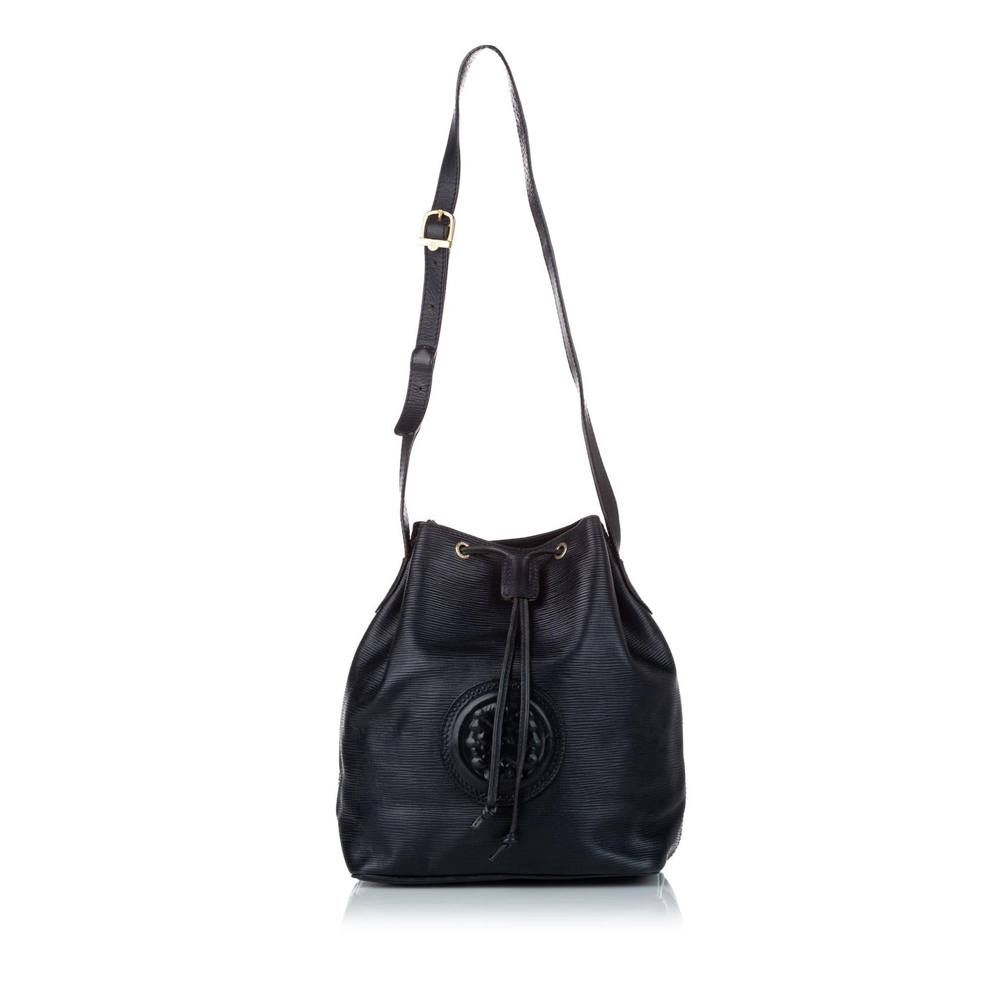 Fendi Mon Tresor Leather Bucket Bag (37488)