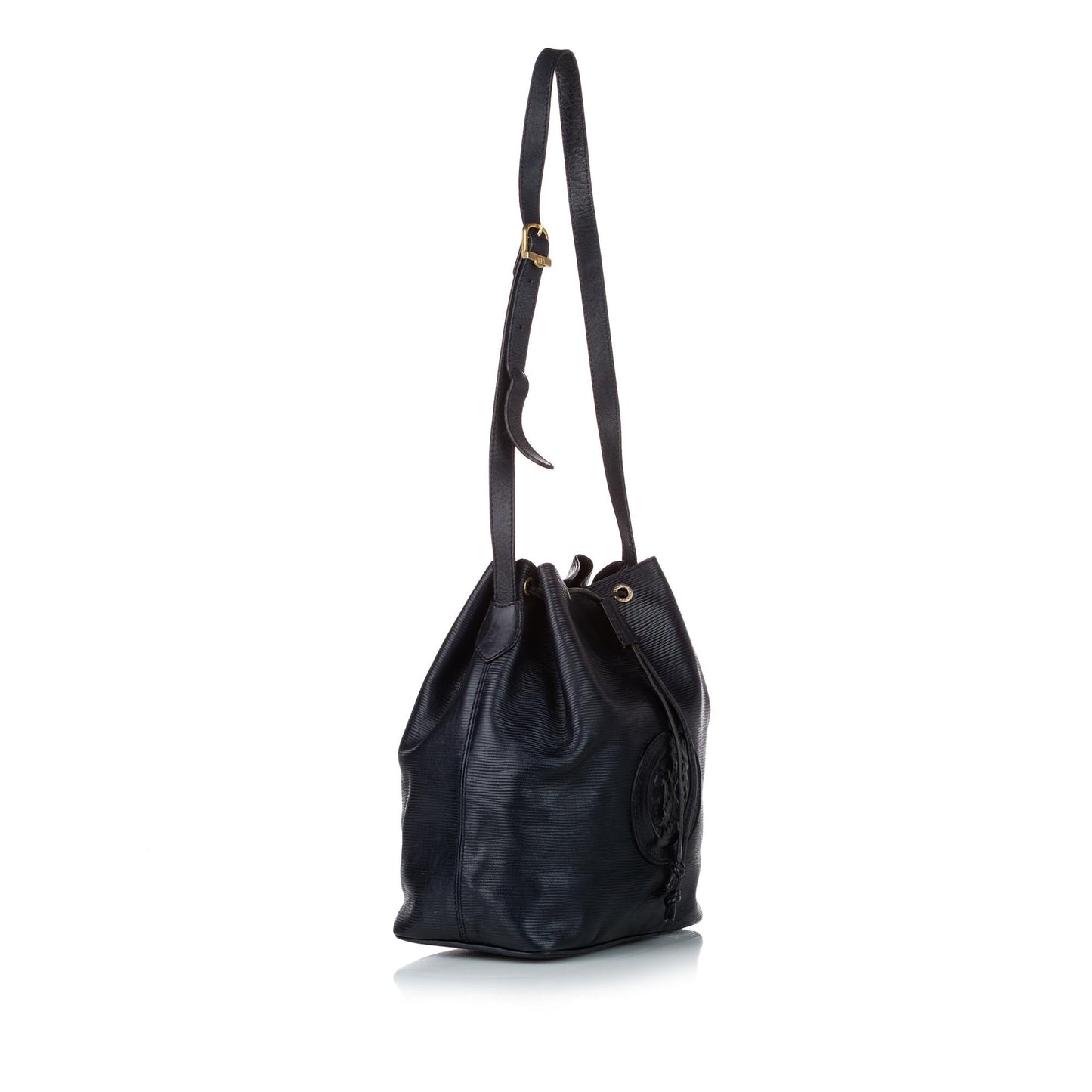 Fendi Mon Tresor Leather Bucket Bag (37488)