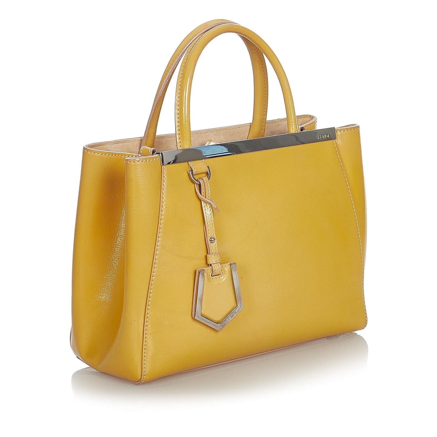 Fendi Petit 2Jours Leather Handbag (31978)