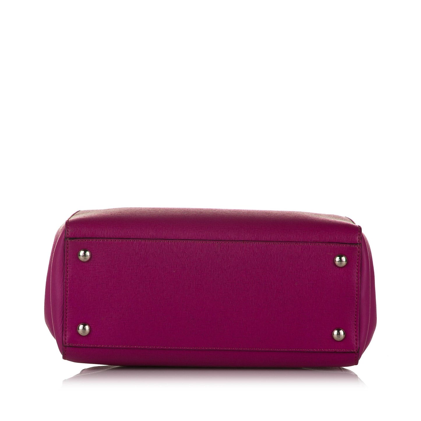 Fendi Petit 2Jours Leather Handbag (32910)