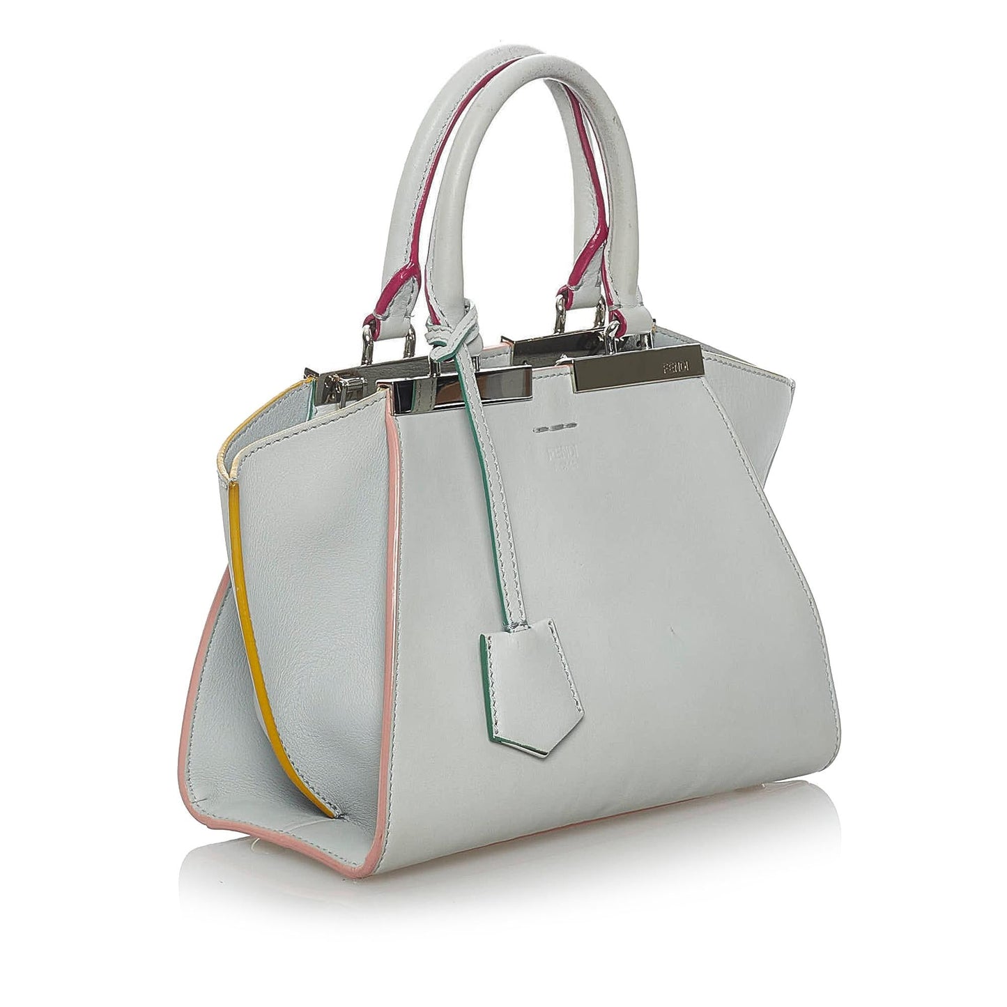 Fendi Petite 3Jours Leather Handbag (37577)
