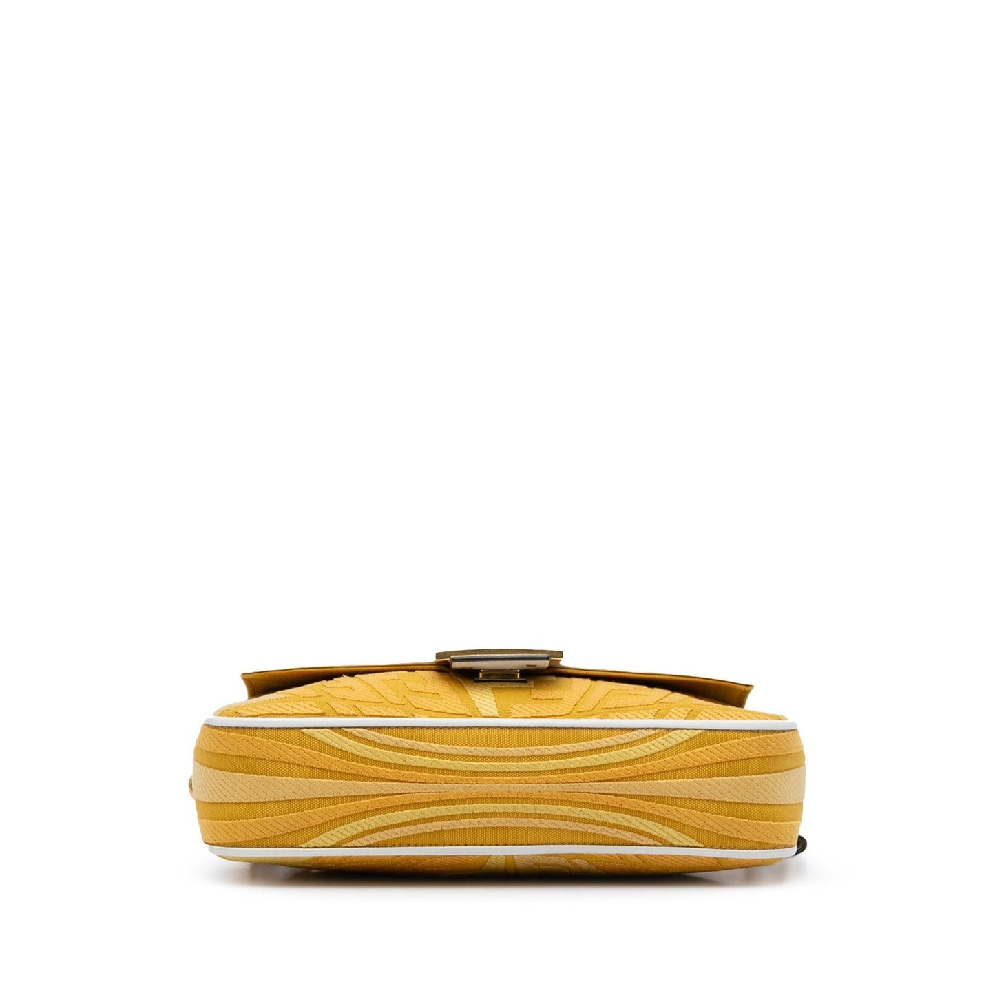 Fendi Sarah Coleman FF Canvas Fisheye  Baguette Satchel (jIeRtT)