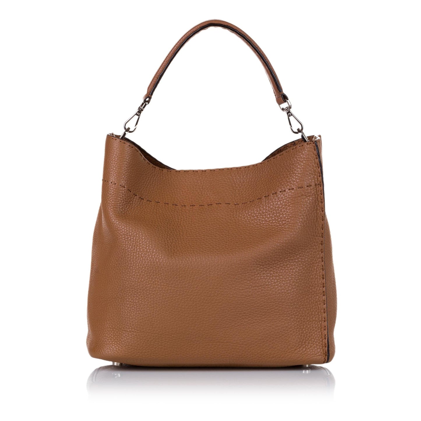 Fendi Selleria Anna Leather Satchel (34826)