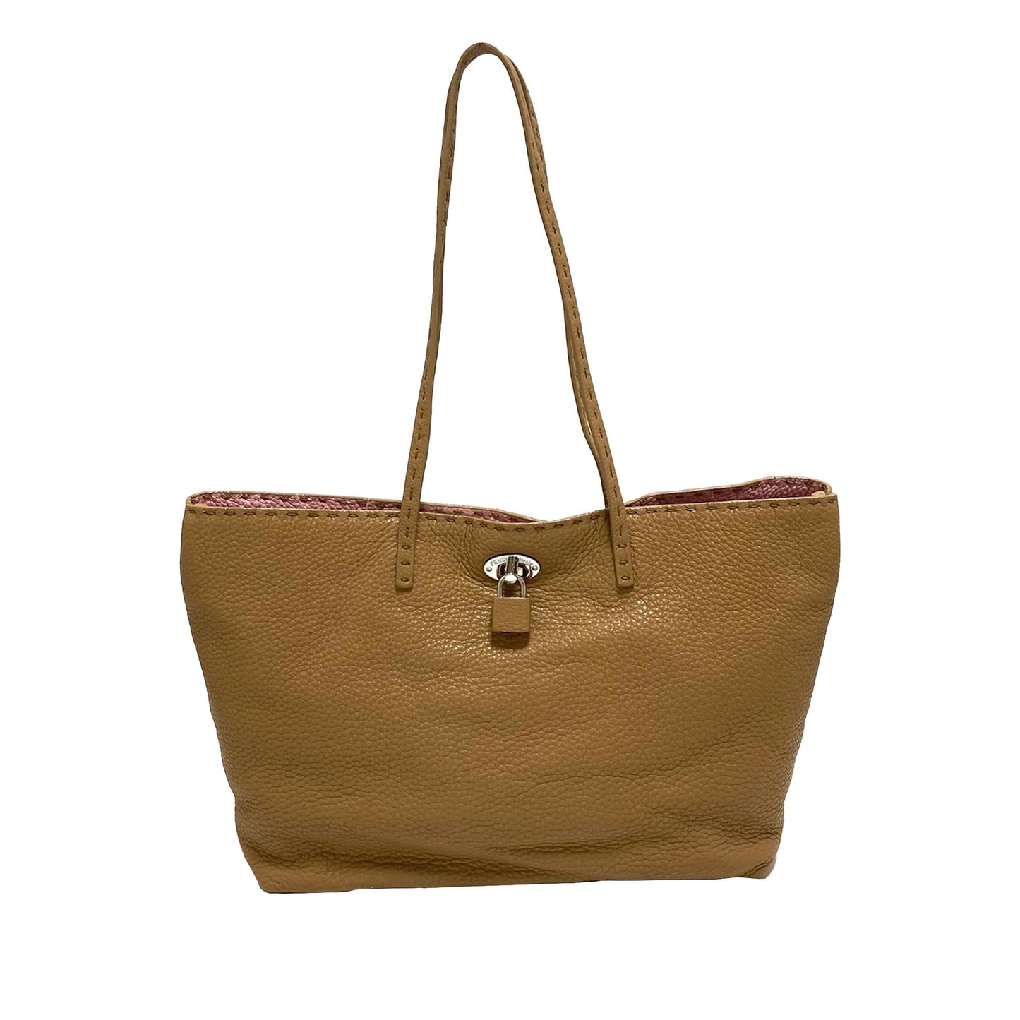 Fendi Selleria Carla Leather Tote Bag (36074)