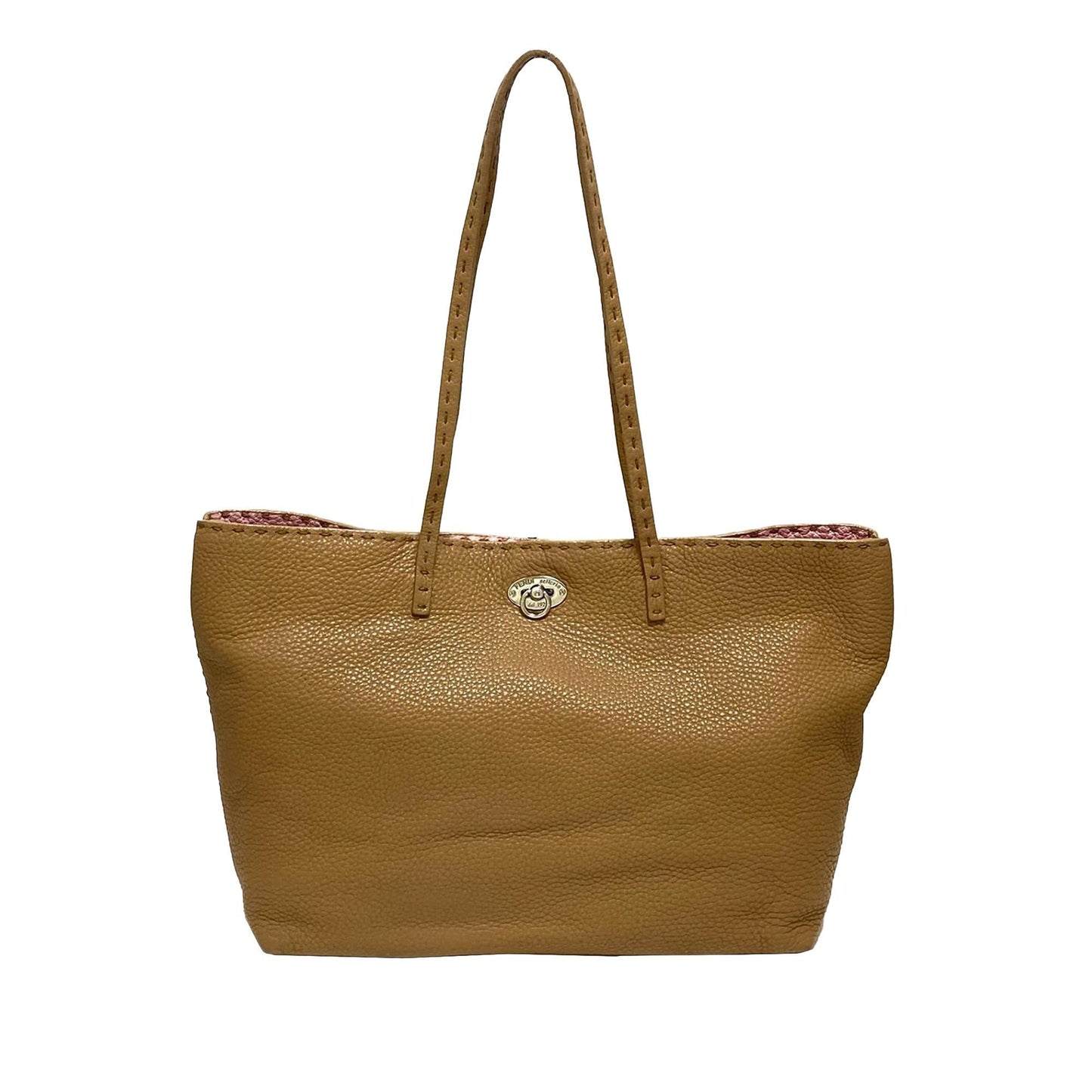 Fendi Selleria Carla Leather Tote Bag (37732)