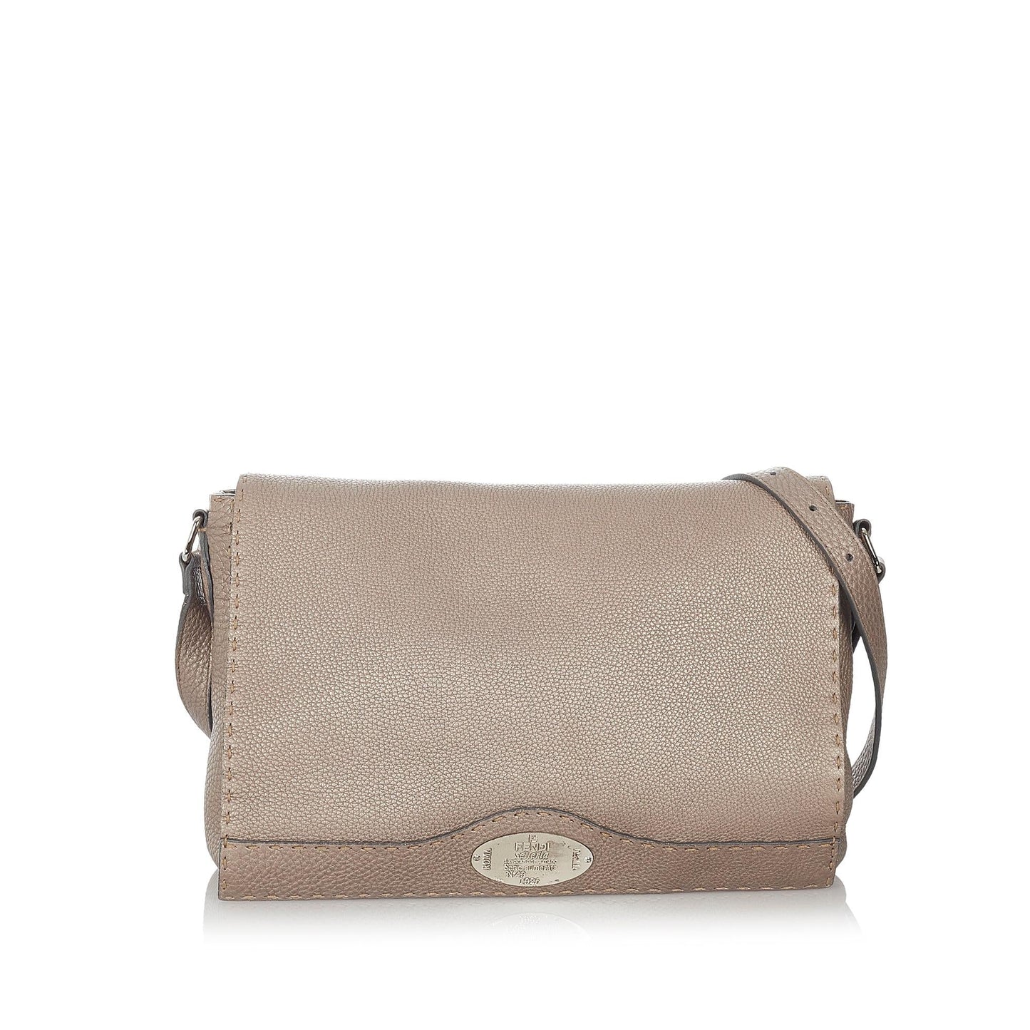 Fendi Selleria Leather Crossbody Bag (33789)