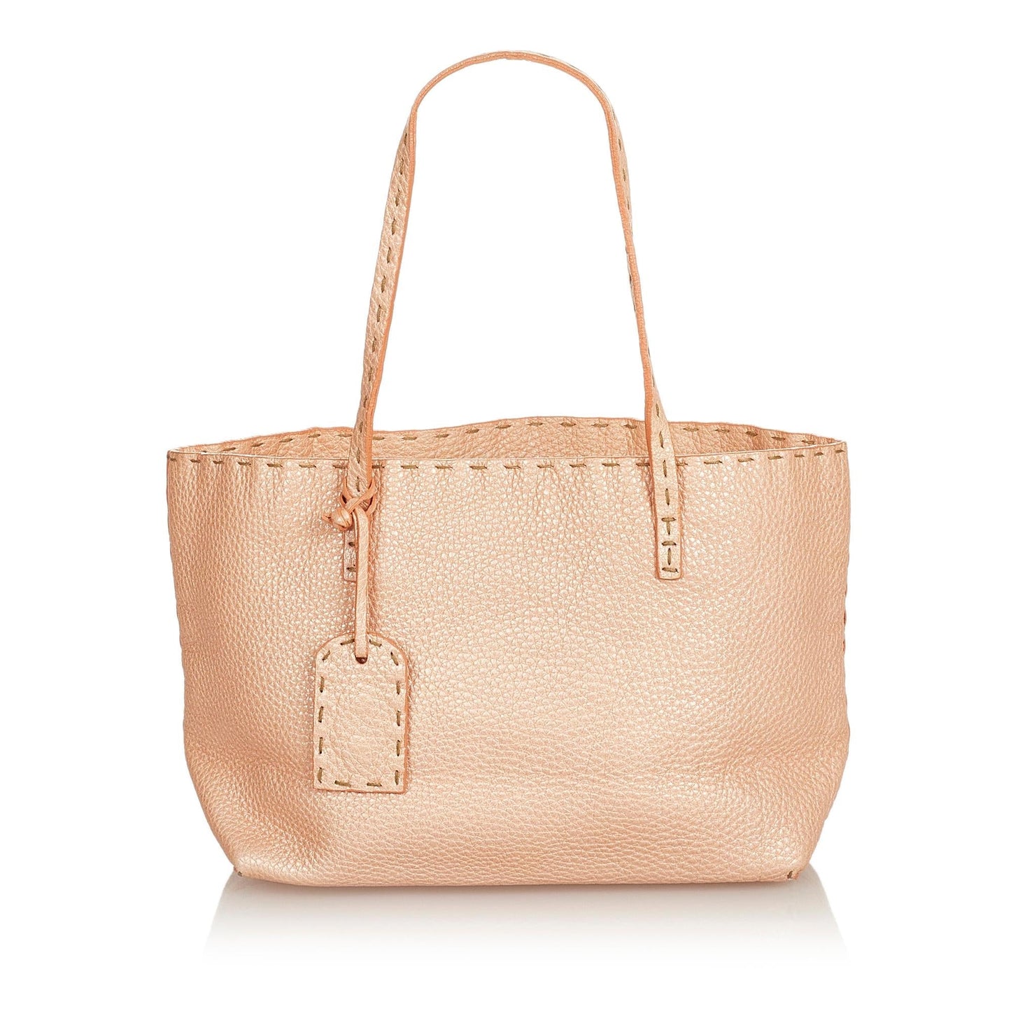 Fendi Selleria Leather Handbag (25883)