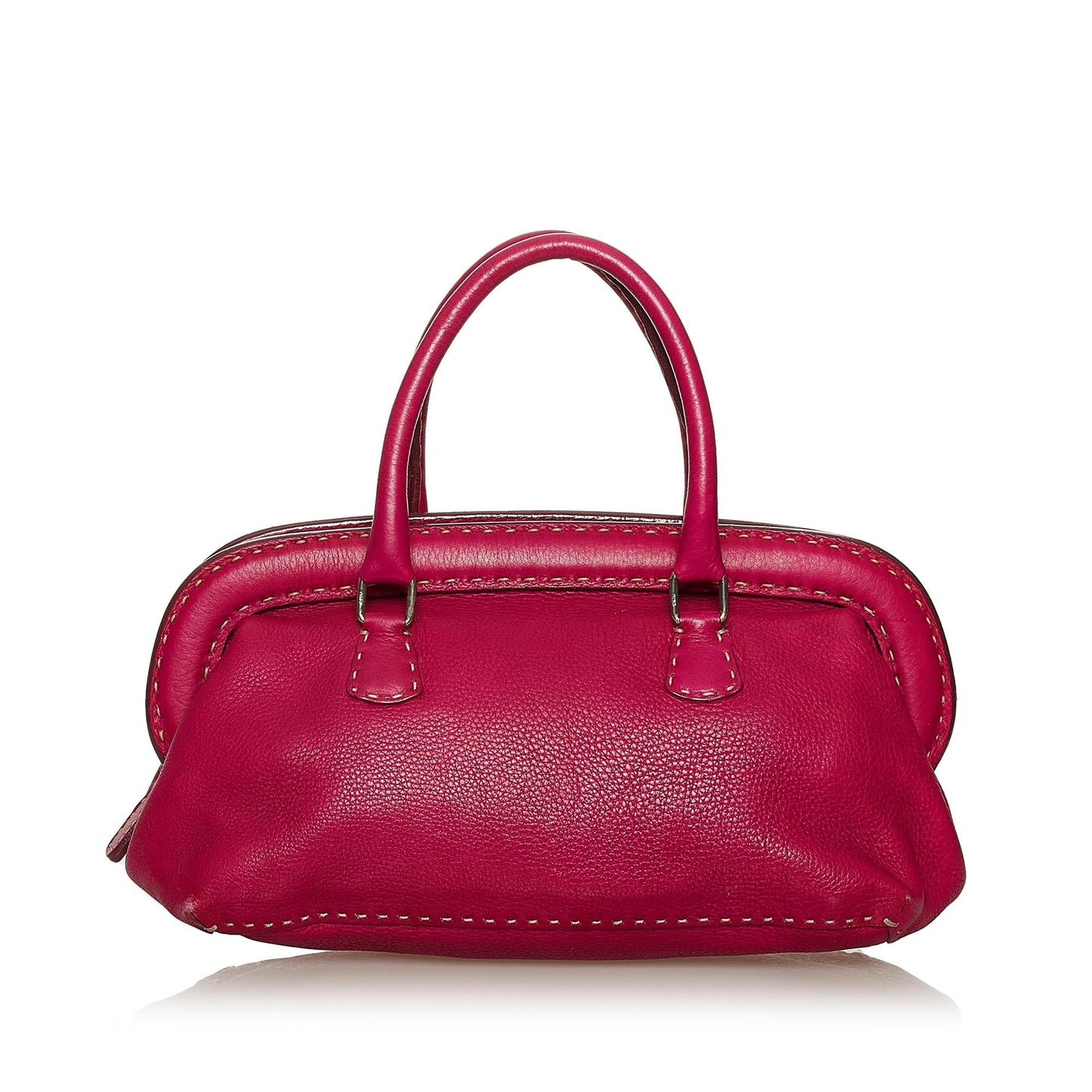 Fendi Selleria Leather Handbag (28758)