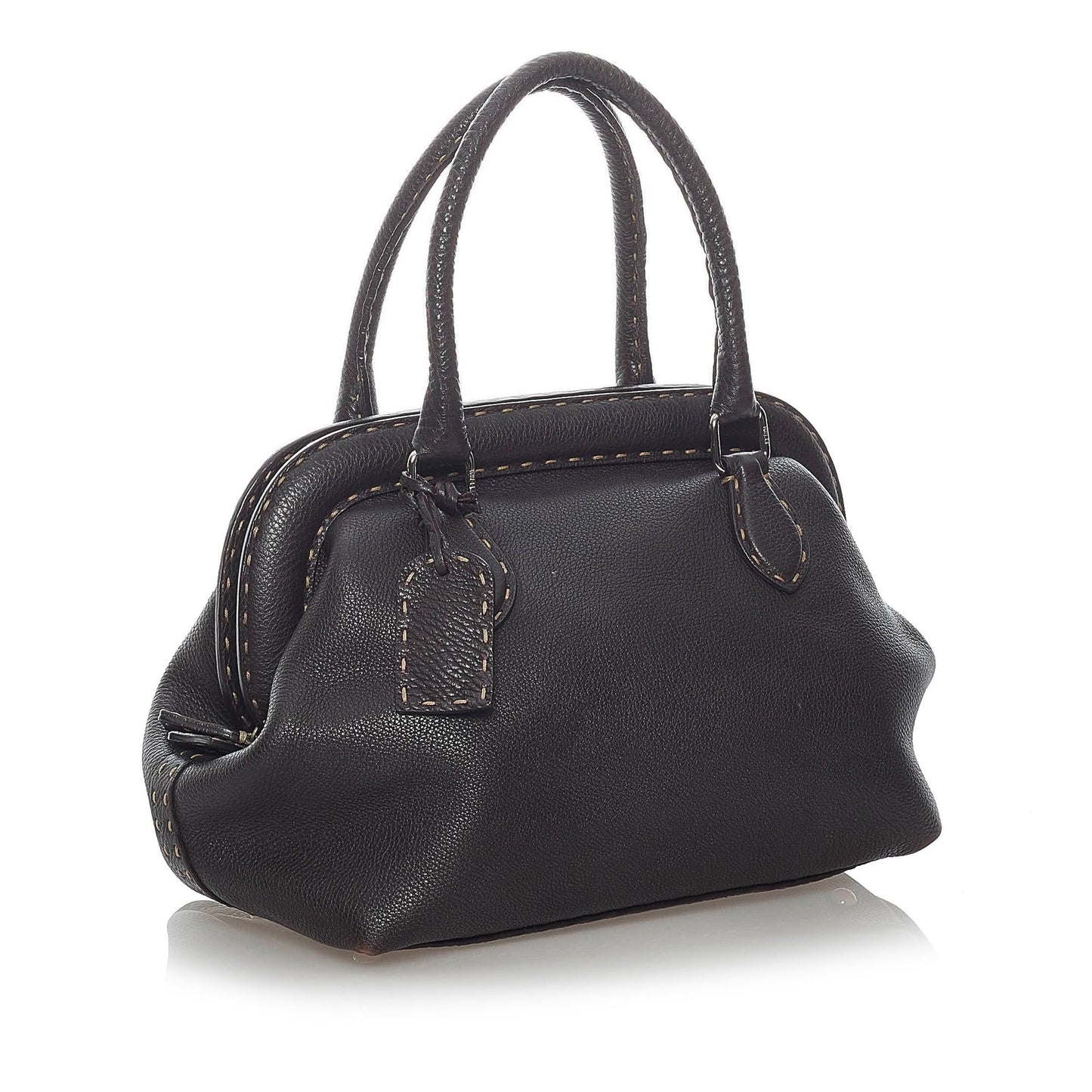 Fendi Selleria Leather Handbag (30990)