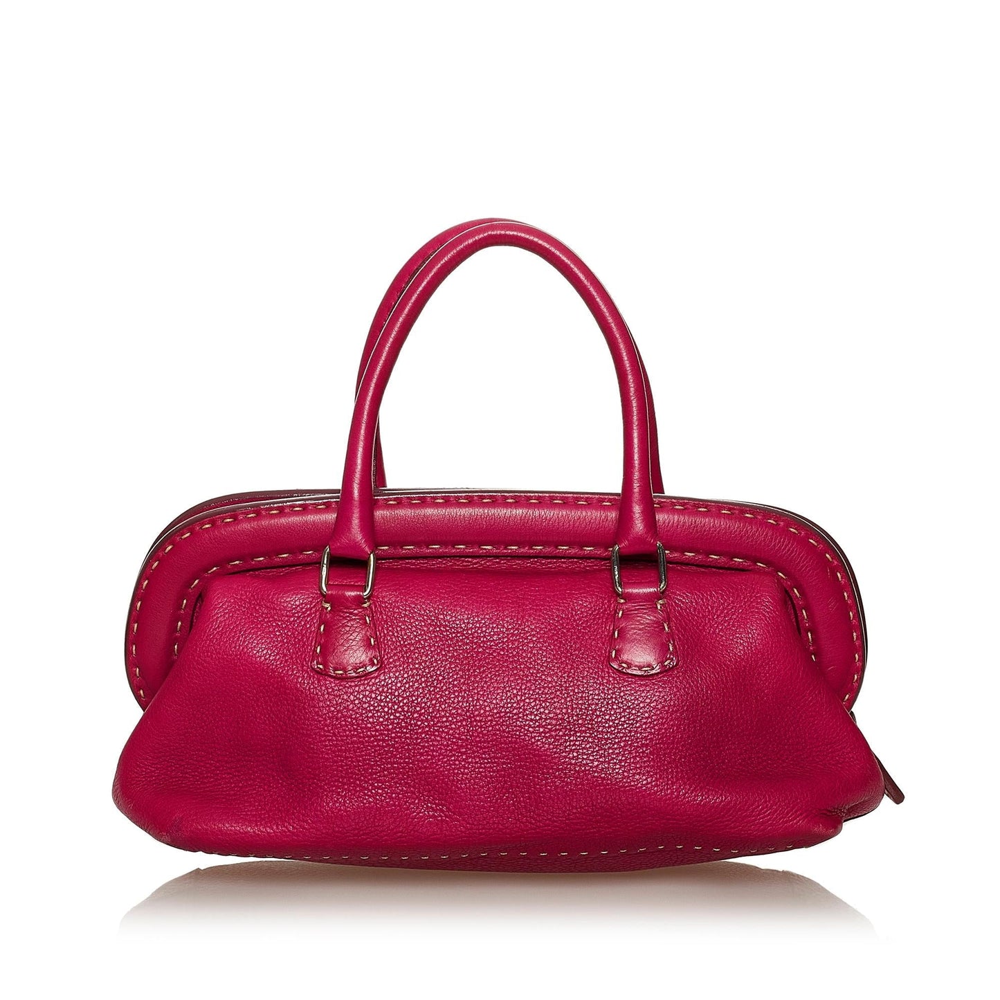 Fendi Selleria Leather Handbag (ljwxiR)