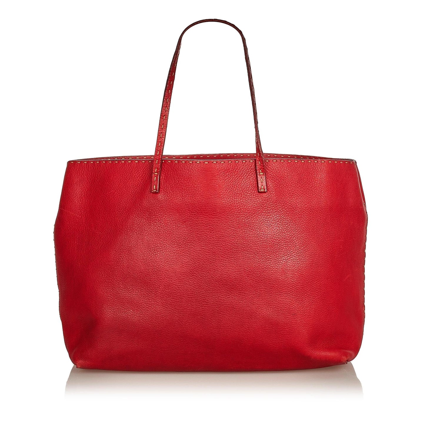 Fendi Selleria Leather Tote Bag (25660)