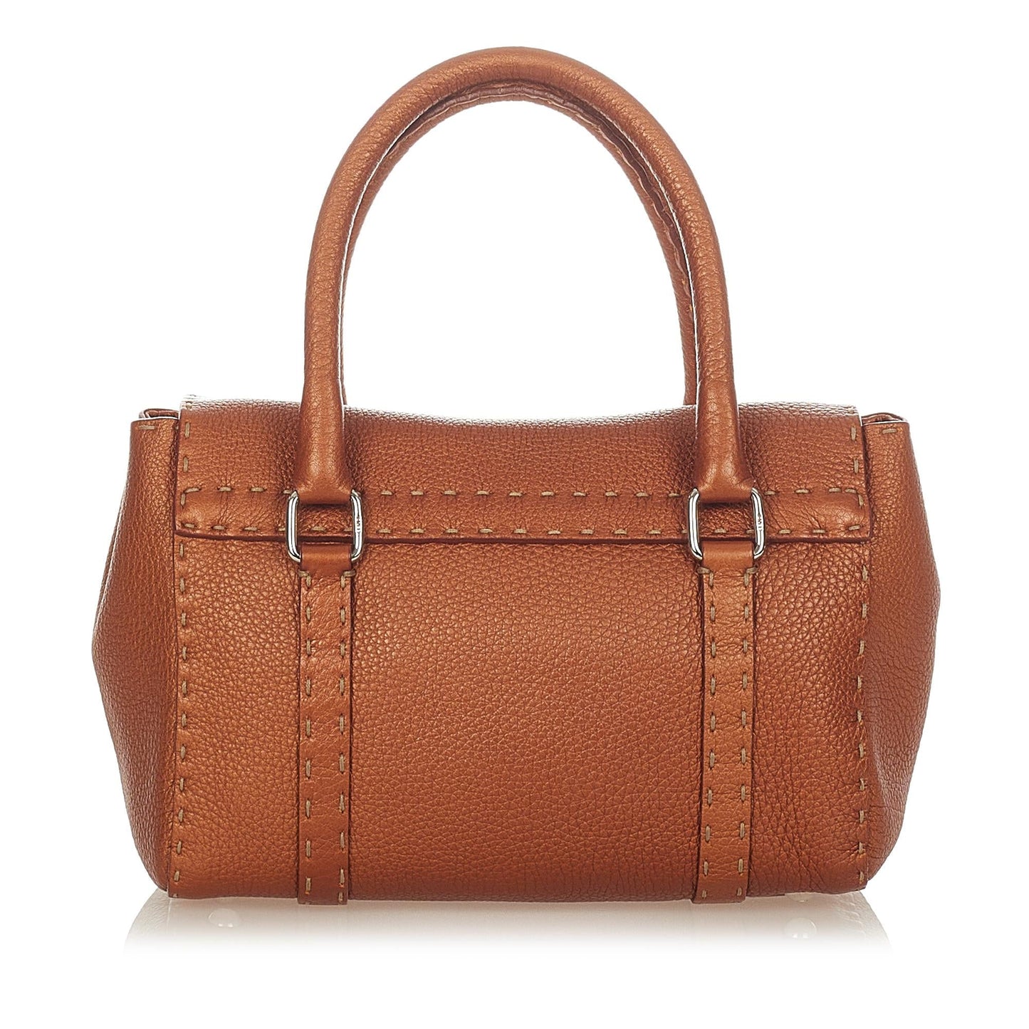 Fendi Selleria Linda Leather Handbag (37199)