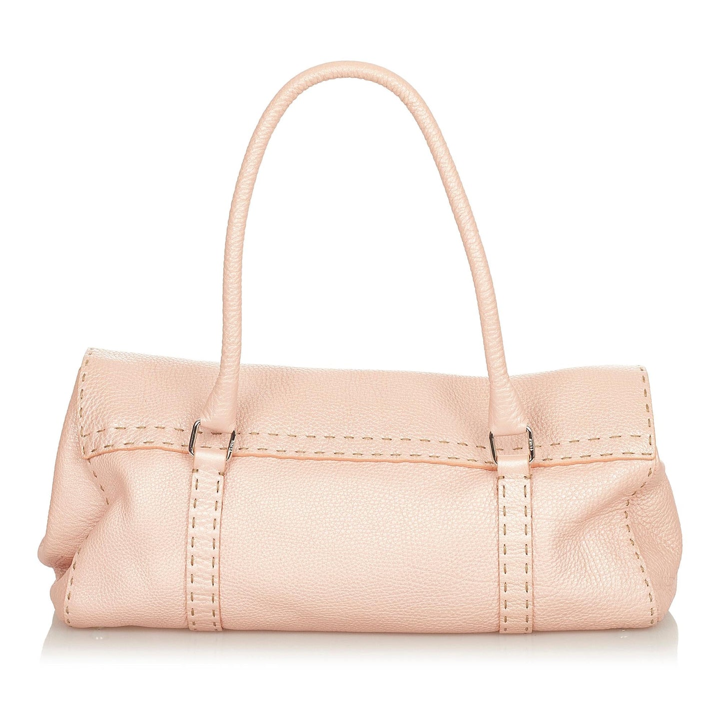 Fendi Selleria Linda Leather Shoulder Bag (24875)