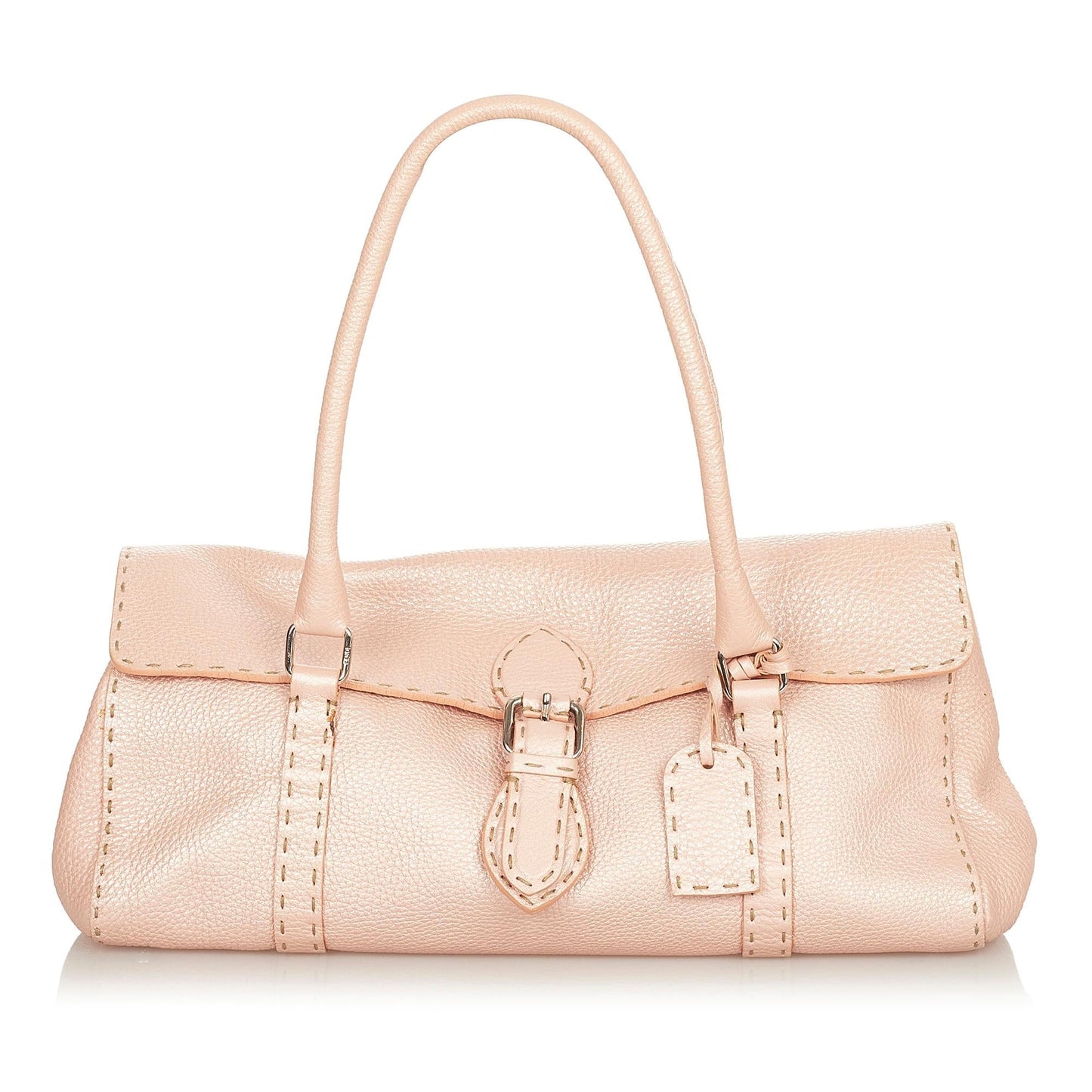 Fendi Selleria Linda Leather Shoulder Bag (31863)