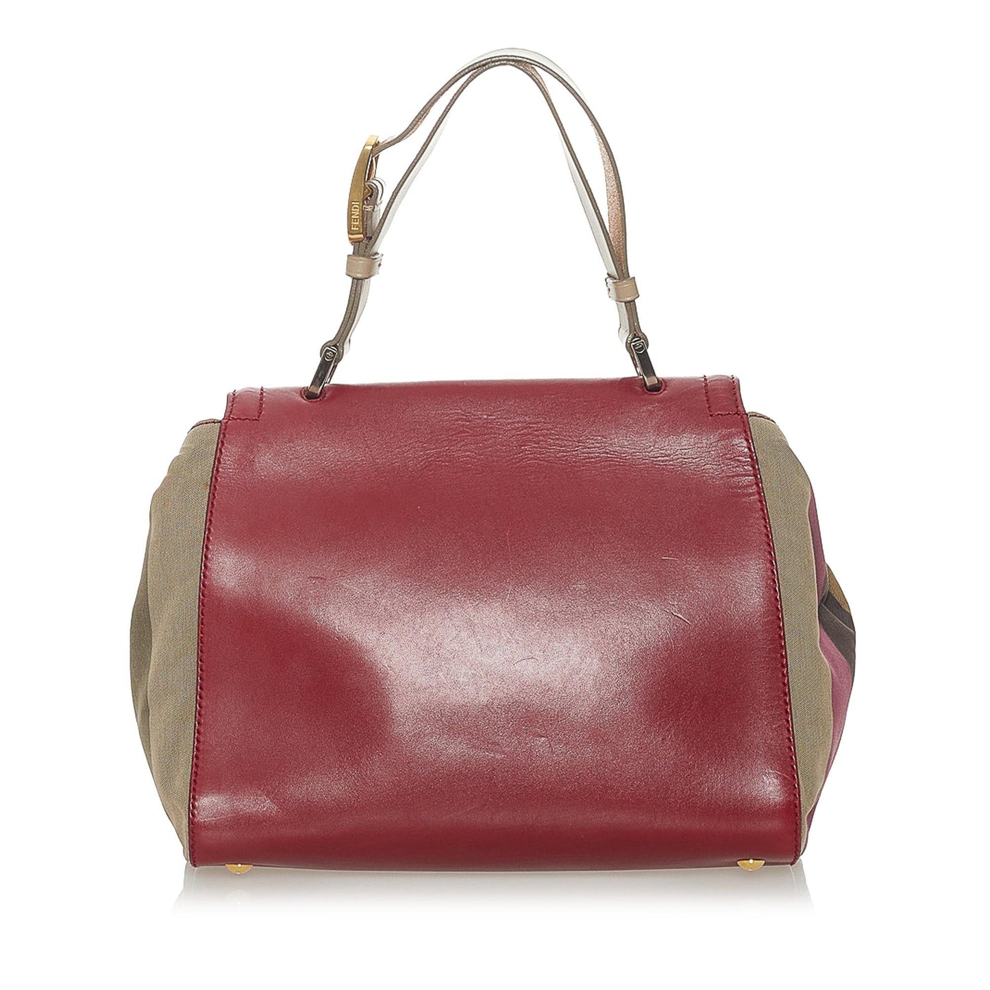 Fendi Silvana Leather Satchel (28121)