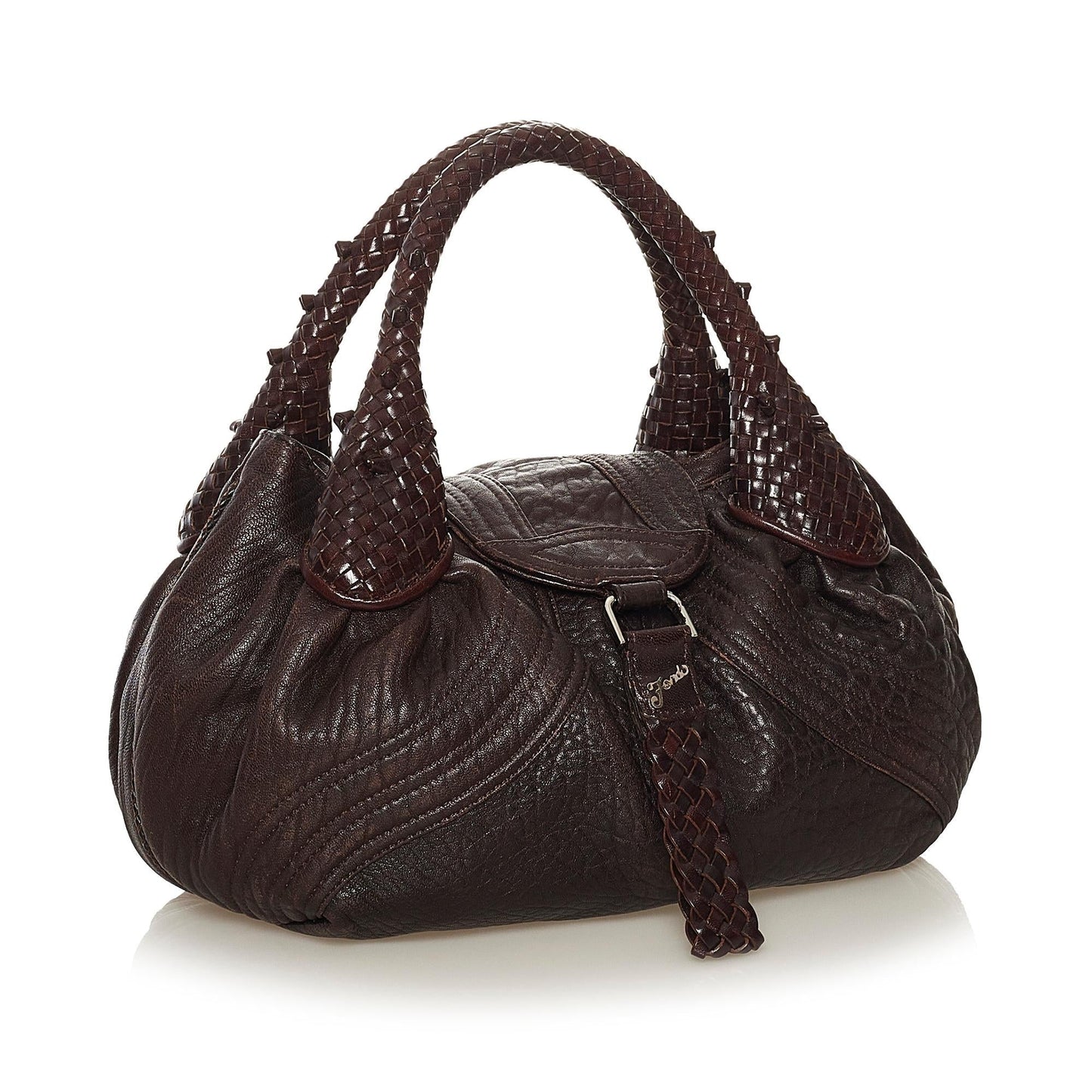 Fendi Spy Leather Handbag (34436)