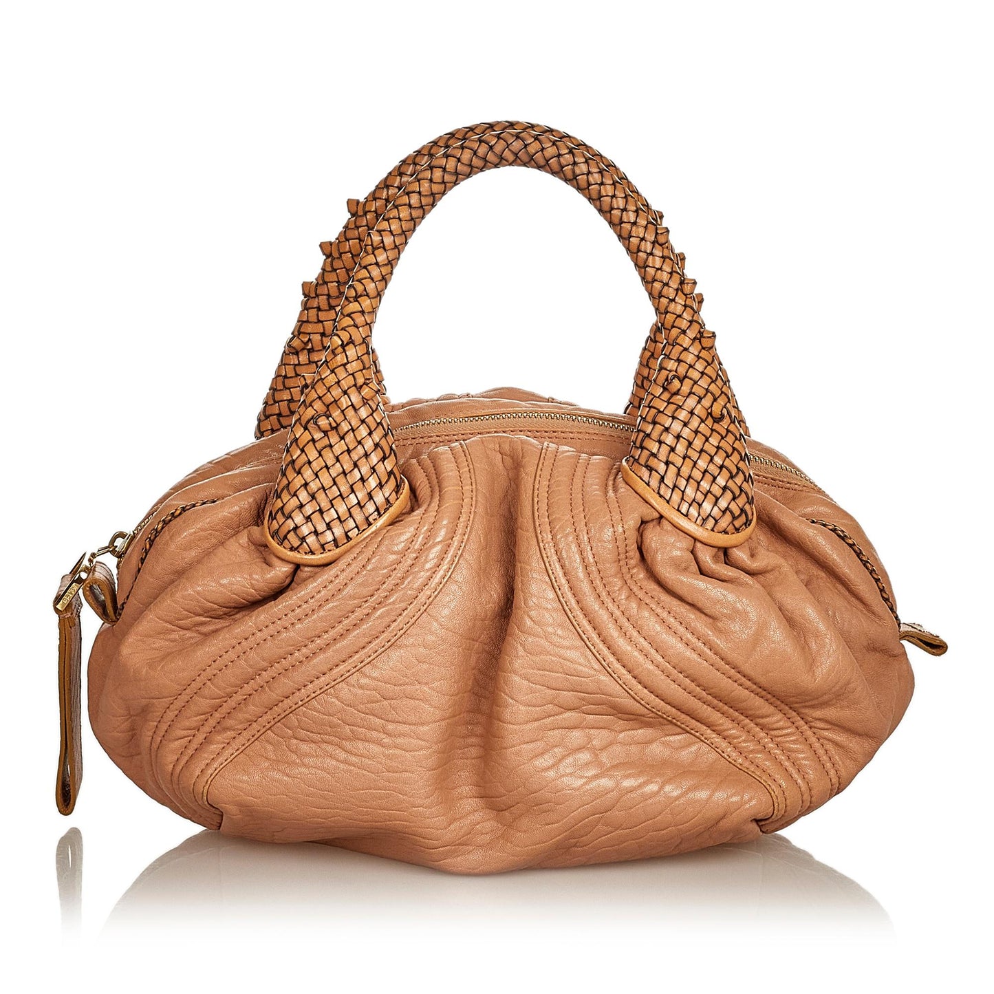 Fendi Spy Leather Handbag (36076)