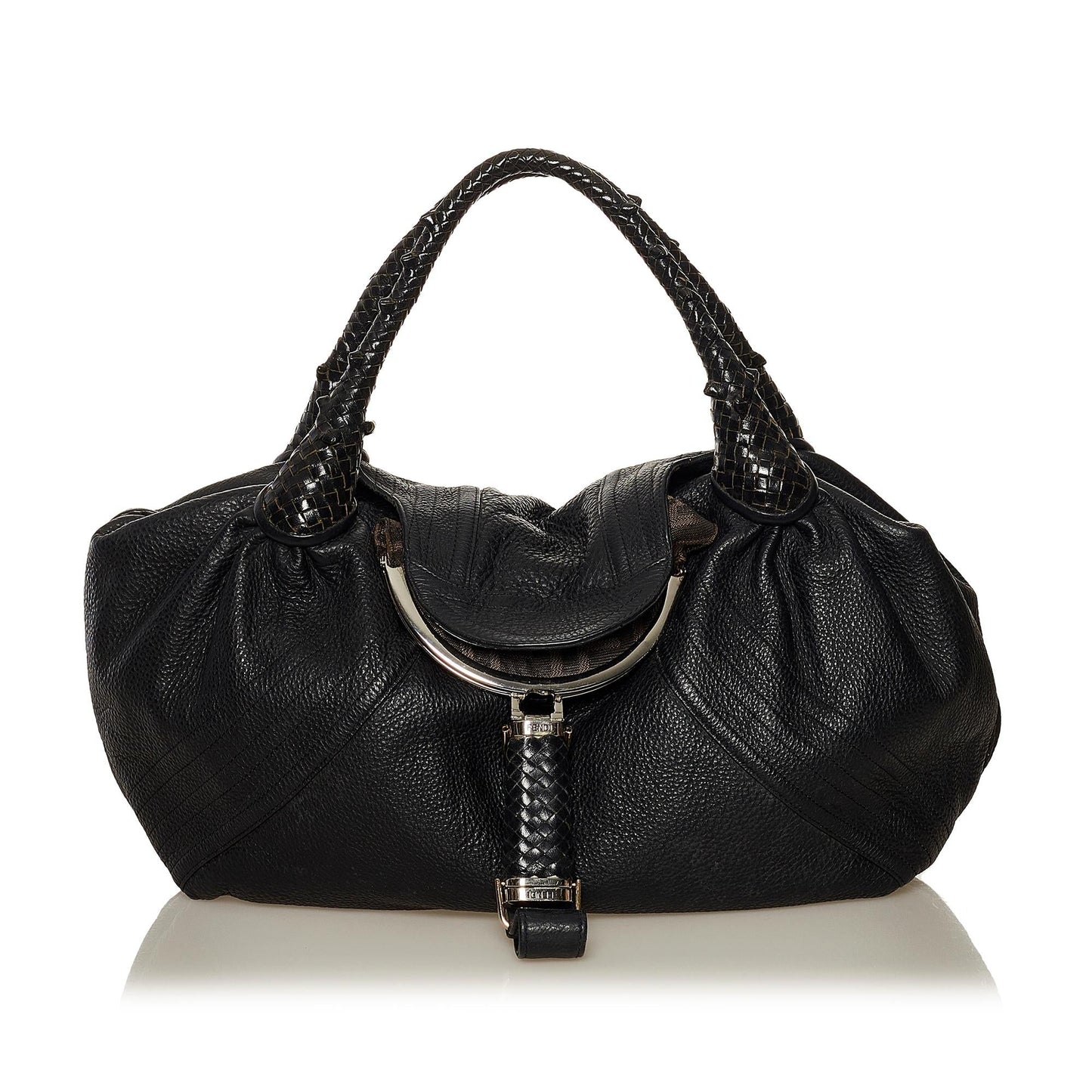 Fendi Spy Leather Handbag (37348)