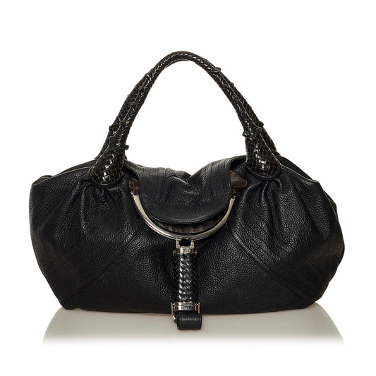 Fendi Spy Leather Handbag (37348)