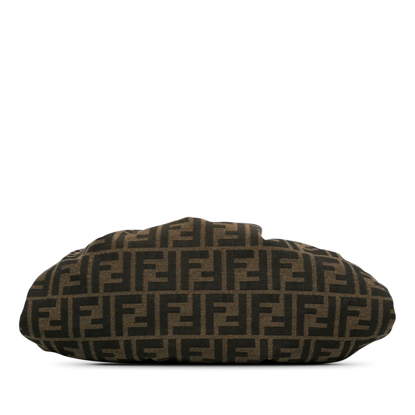 Fendi Zucca Canvas Shell Clutch (8ur43S)