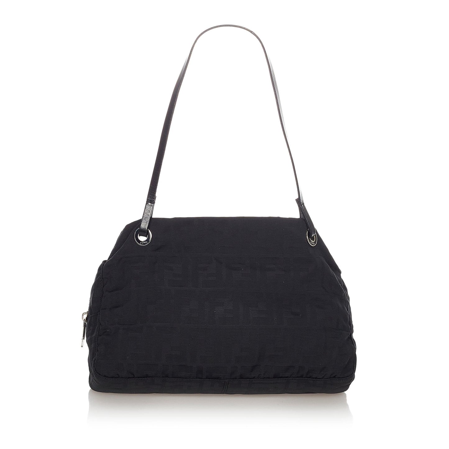 Fendi Zucca Canvas Shoulder Bag (23454)