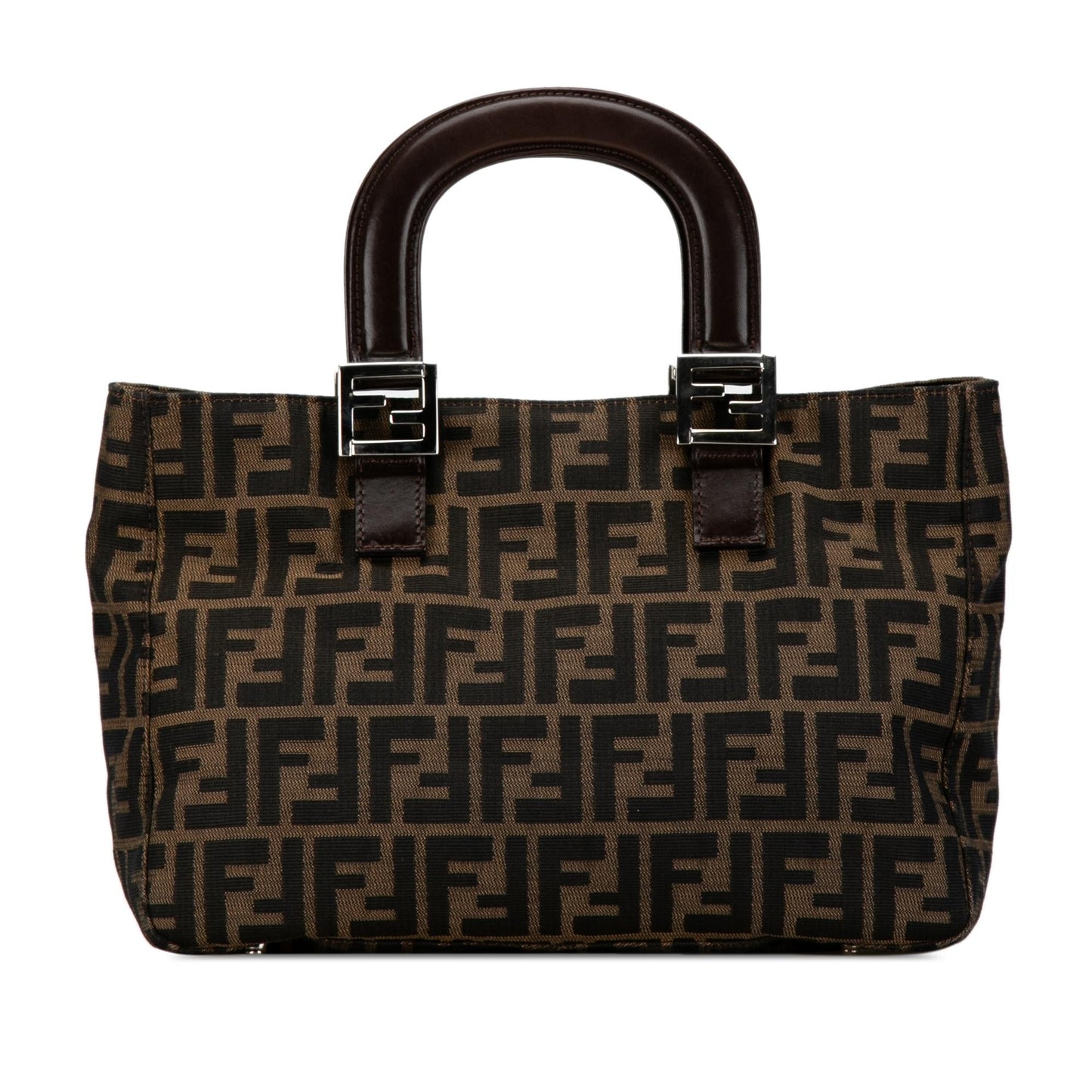 Fendi Zucca Canvas Twins Tote (0O3Ibz)