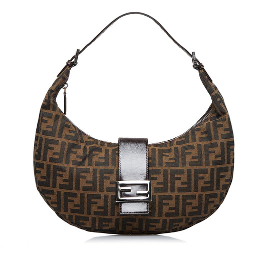Fendi Zucca Half Moon Hobo (PNoVM9)