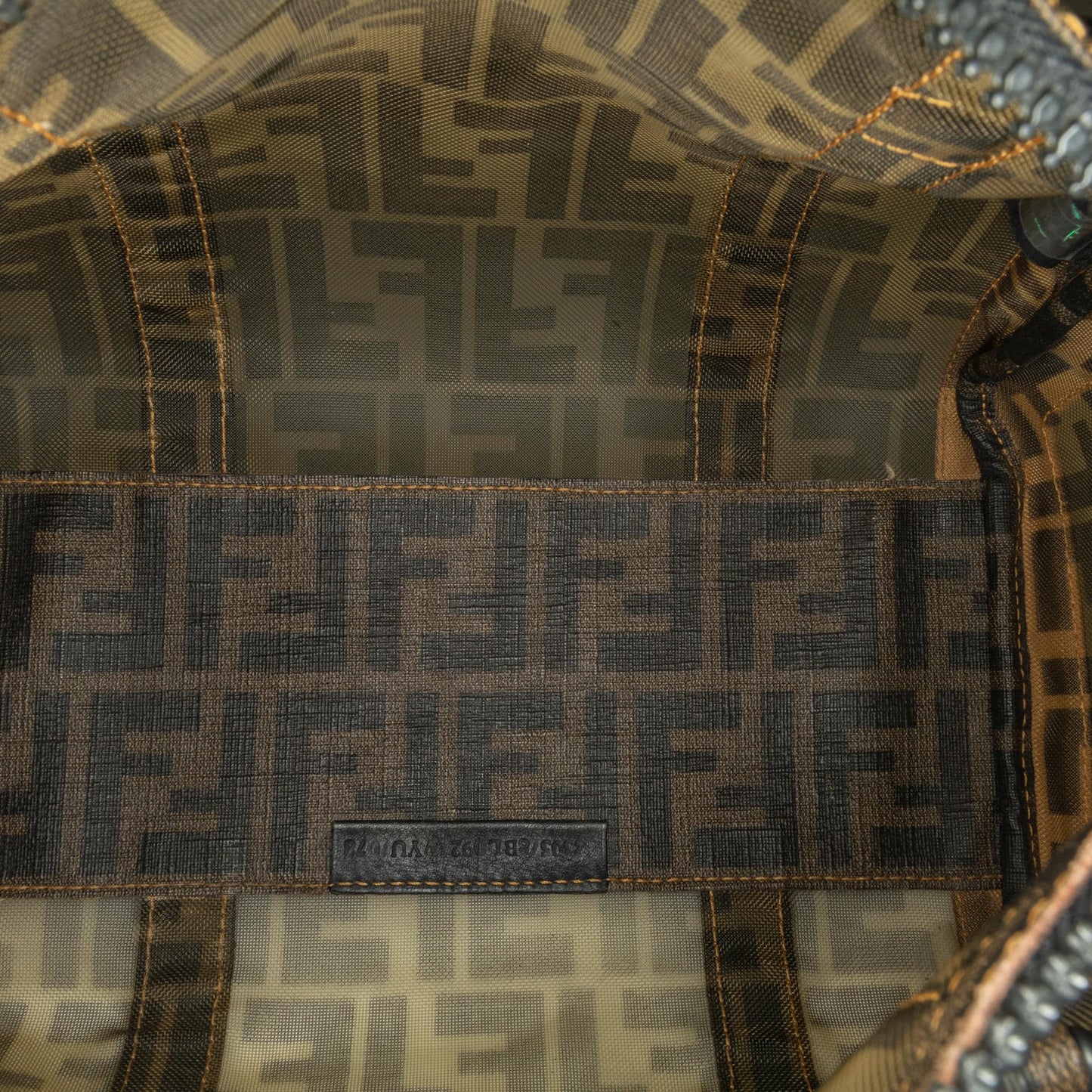 Fendi Zucca Mesh Boston Bag (FNv1AU)